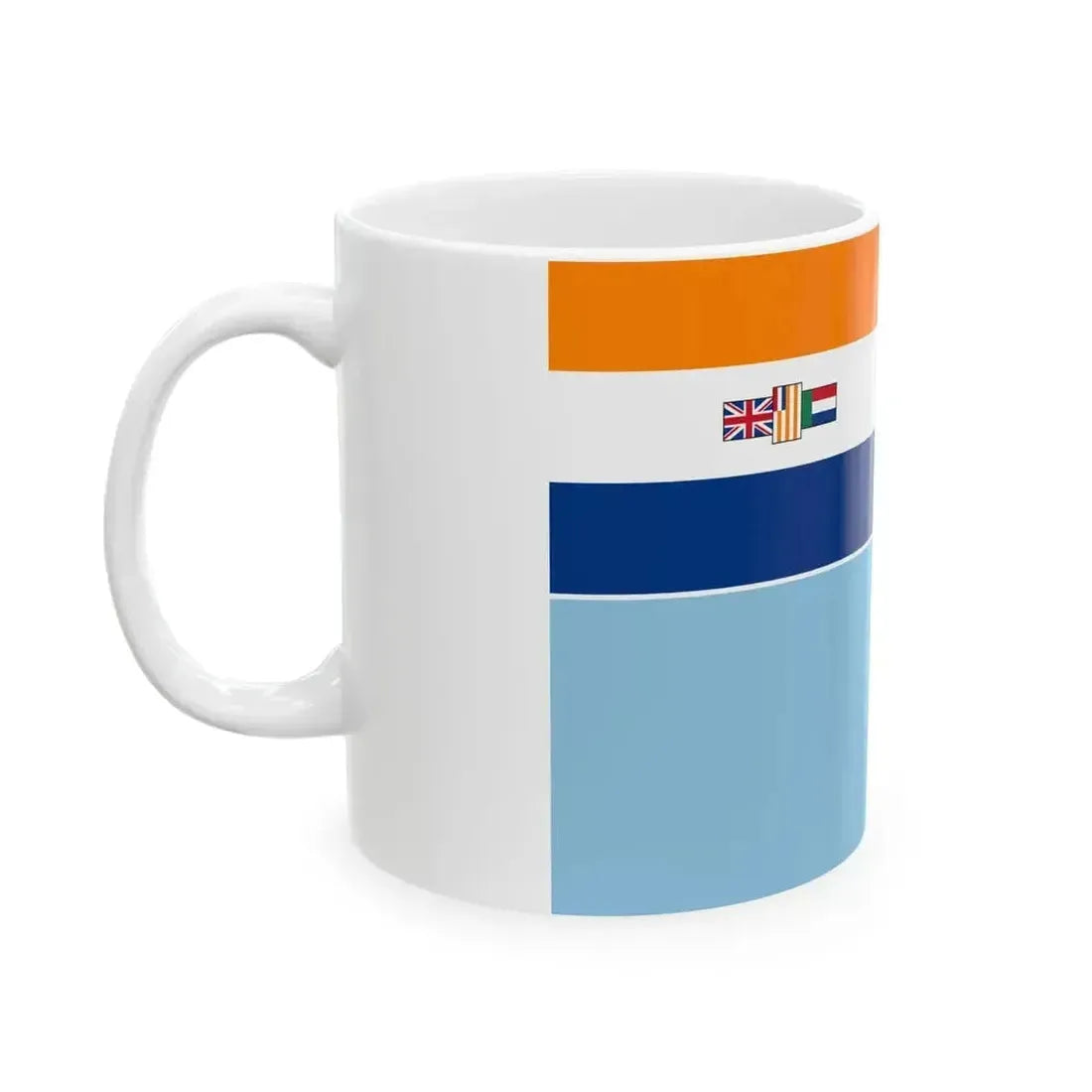 Air Force Ensign of South Africa 1982-1994 (South Africa) White Coffee Mug - Go Mug Yourself