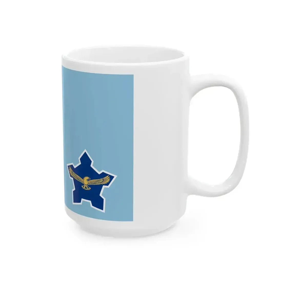 Air Force Ensign of South Africa 1982-1994 (South Africa) White Coffee Mug - Go Mug Yourself