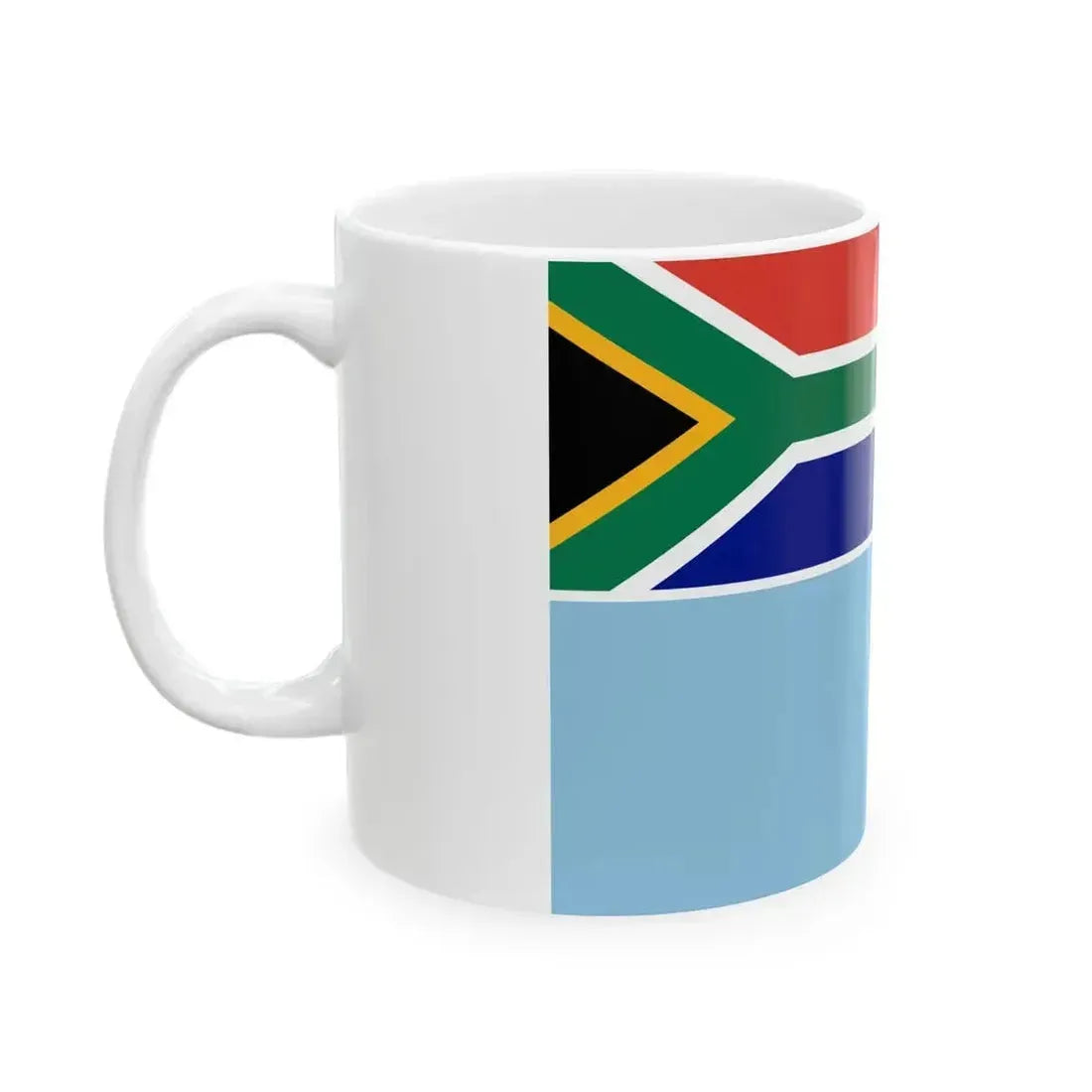 Air Force Ensign of South Africa 1994-2003 (South Africa) White Coffee Mug - Go Mug Yourself