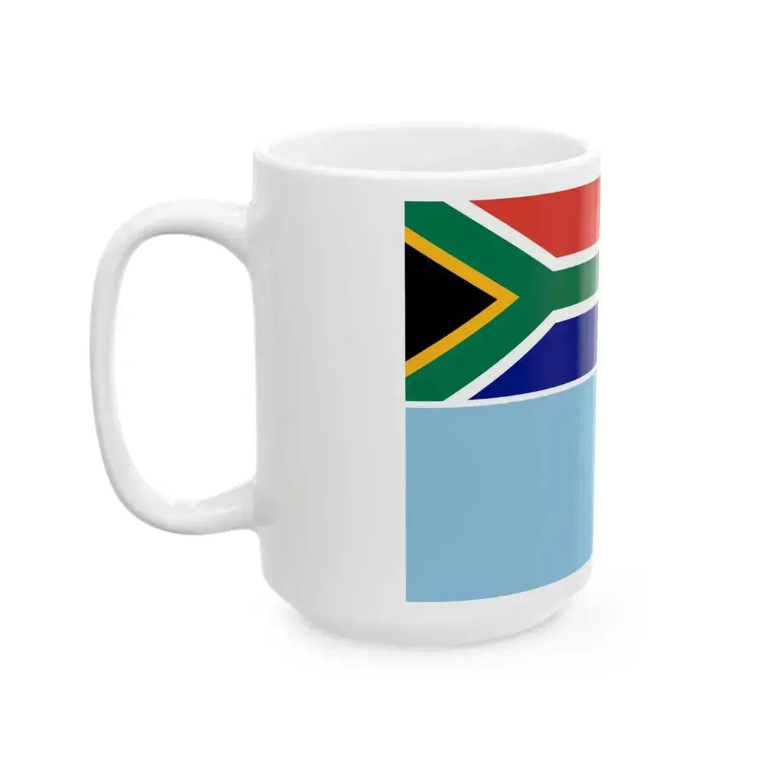 Air Force Ensign of South Africa 1994-2003 (South Africa) White Coffee Mug - Go Mug Yourself
