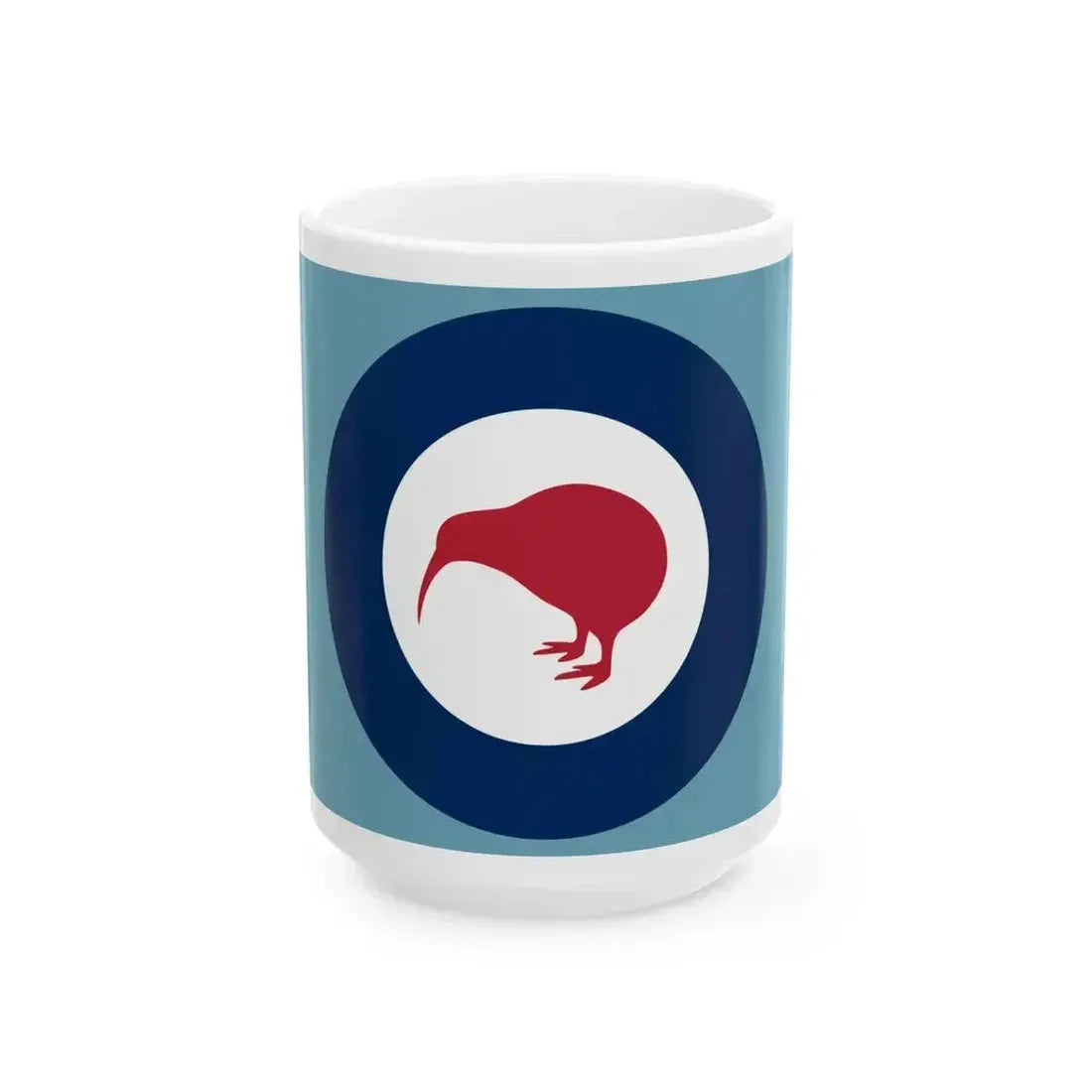 Air Force Flag of New Zealand (New Zealand) White Coffee Mug 15oz - Go Mug Yourself