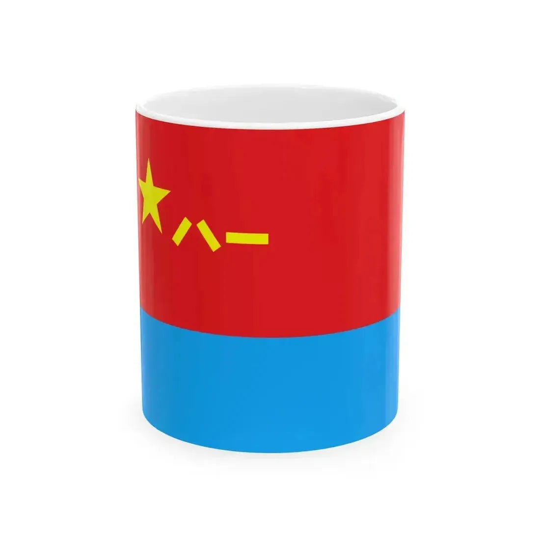 Air Force Flag of the Peoples Republic of China (China) White Coffee Mug 11oz - Go Mug Yourself