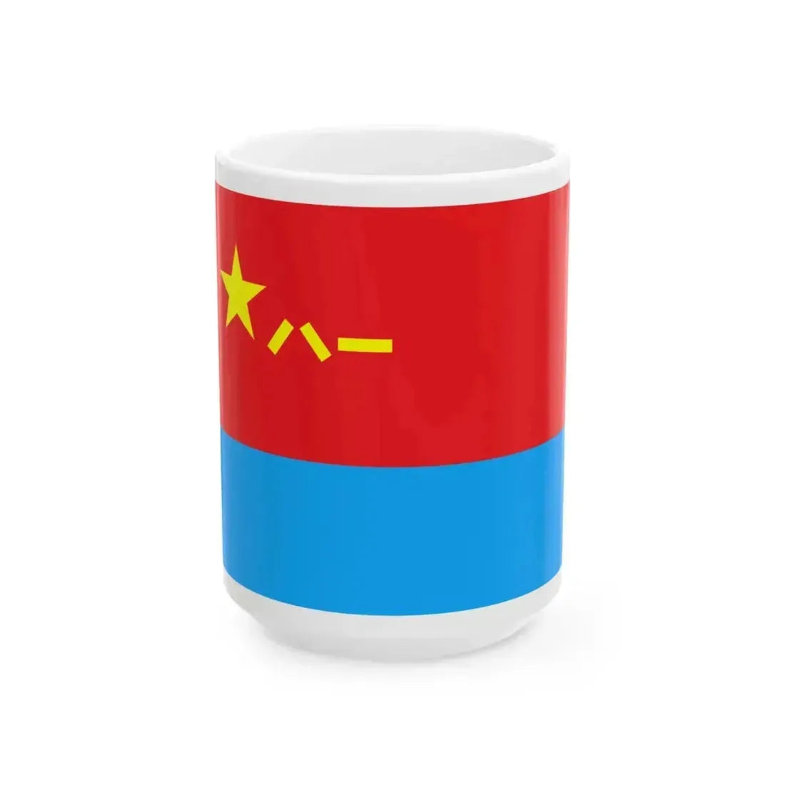 Air Force Flag of the Peoples Republic of China (China) White Coffee Mug 15oz - Go Mug Yourself