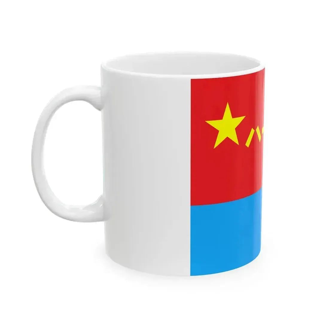Air Force Flag of the Peoples Republic of China (China) White Coffee Mug - Go Mug Yourself