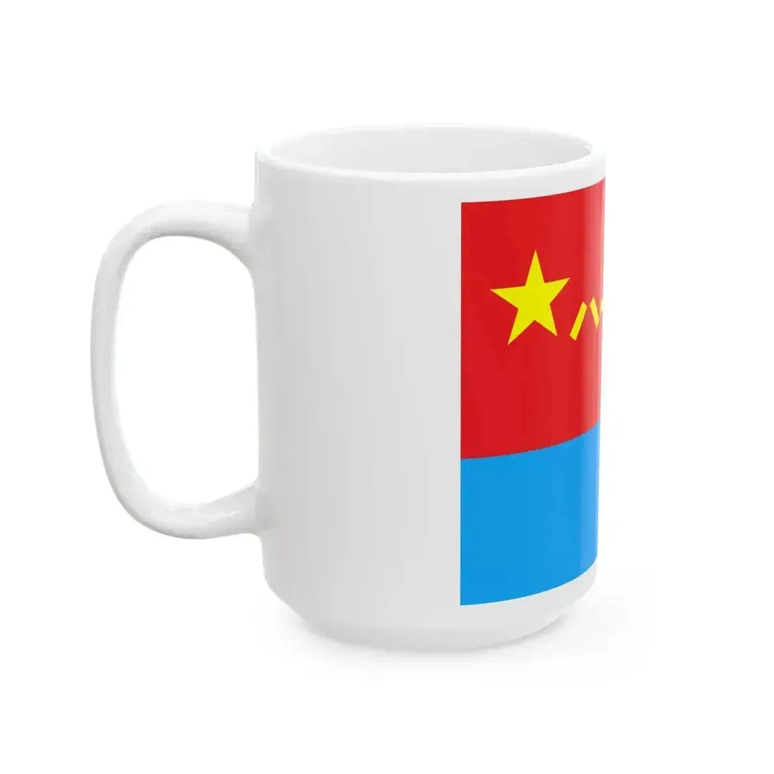 Air Force Flag of the Peoples Republic of China (China) White Coffee Mug - Go Mug Yourself