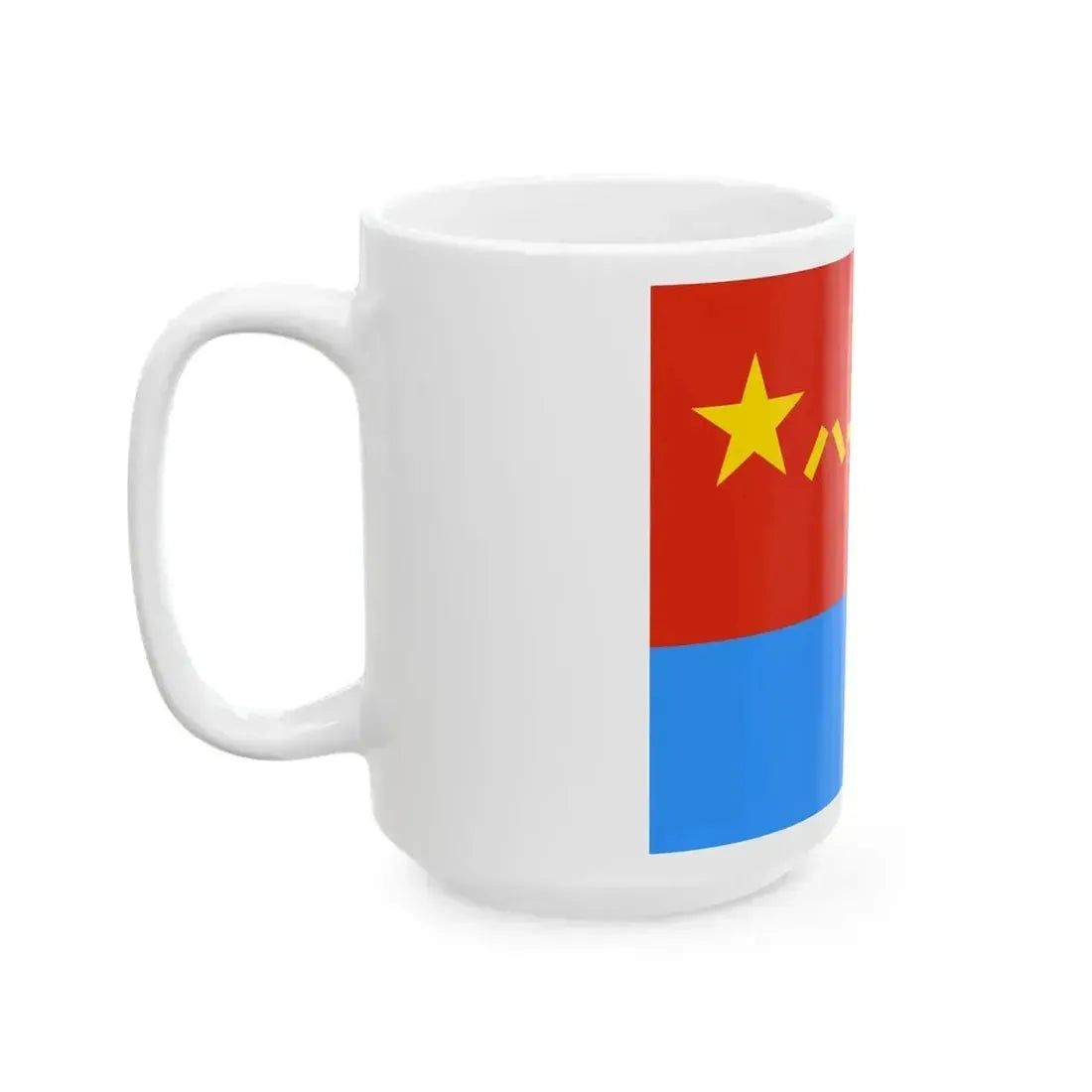 Air Force Flag of the Peoples Republic of China II (China) White Coffee Mug - Go Mug Yourself