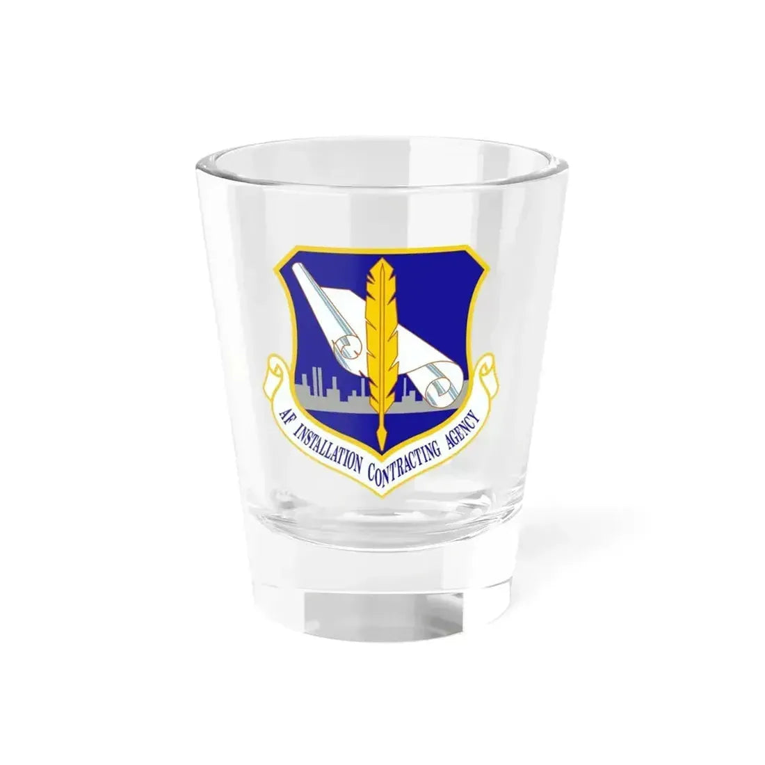 Air Force Installation Contracting Agency (U.S. Air Force) Shot Glass 1.5oz 1.5oz - Go Mug Yourself