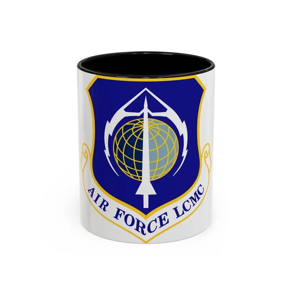 Air Force Life Cycle Management Center (U.S. Air Force) Accent Coffee Mug 11oz Black - Go Mug Yourself