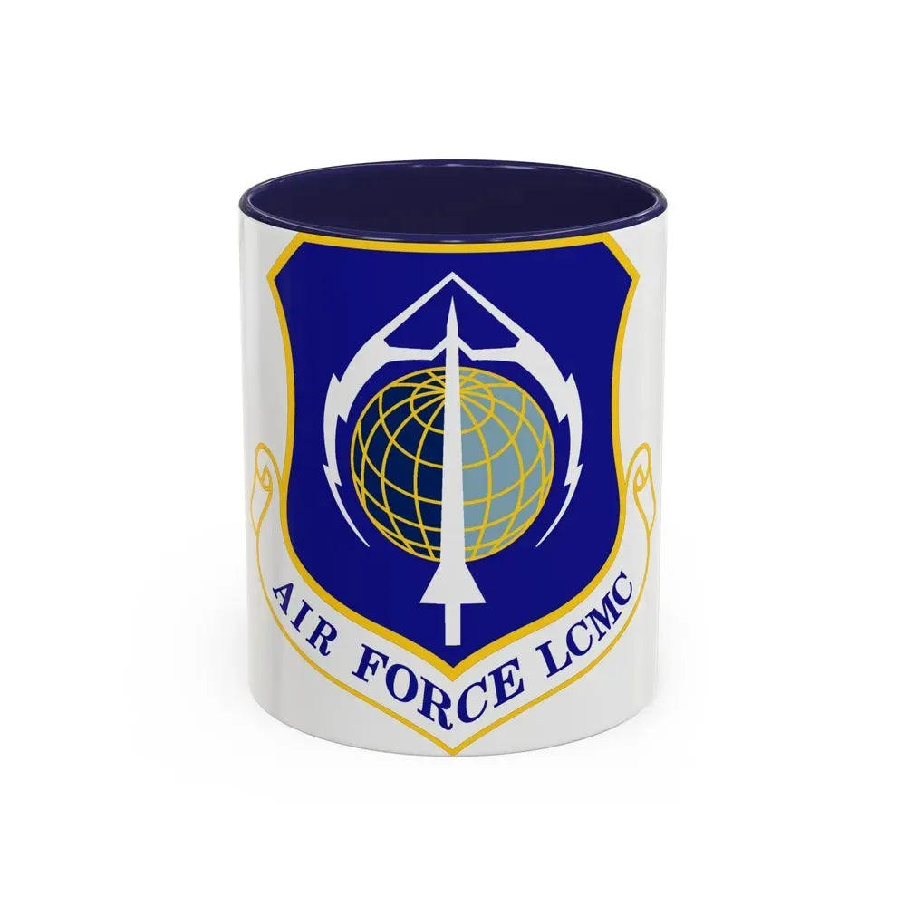 Air Force Life Cycle Management Center (U.S. Air Force) Accent Coffee Mug 11oz Navy - Go Mug Yourself