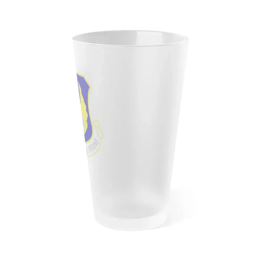 Air Force Materiel Command (U.S. Air Force) Frosted Pint Glass 16oz - Go Mug Yourself