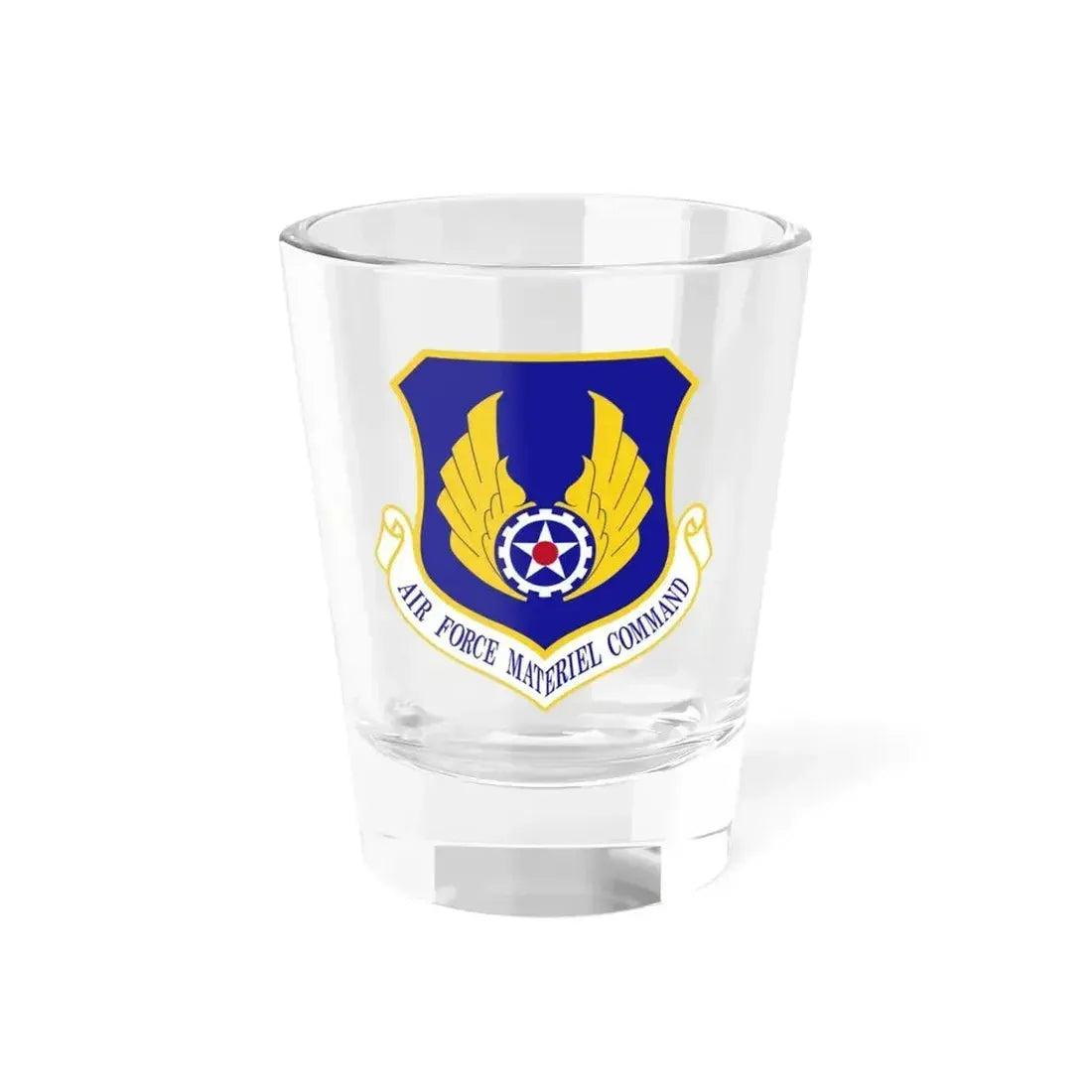 Air Force Materiel Command (U.S. Air Force) Shot Glass 1.5oz 1.5oz - Go Mug Yourself