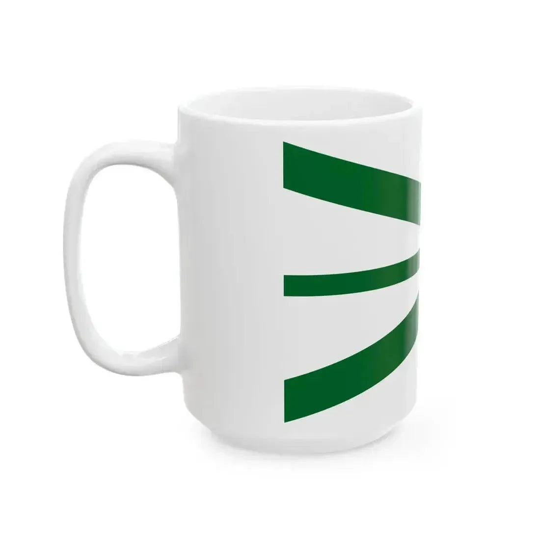 Air Force rank flag of senior flight officer of the Kingdom of Egypt (Egypt) White Coffee Mug - Go Mug Yourself
