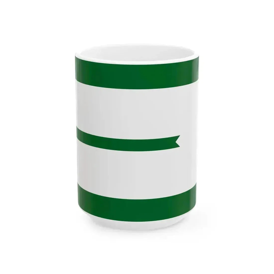Air Force rank flag of Wing Commander of the Kingdom of Egypt (Egypt) White Coffee Mug 15oz - Go Mug Yourself