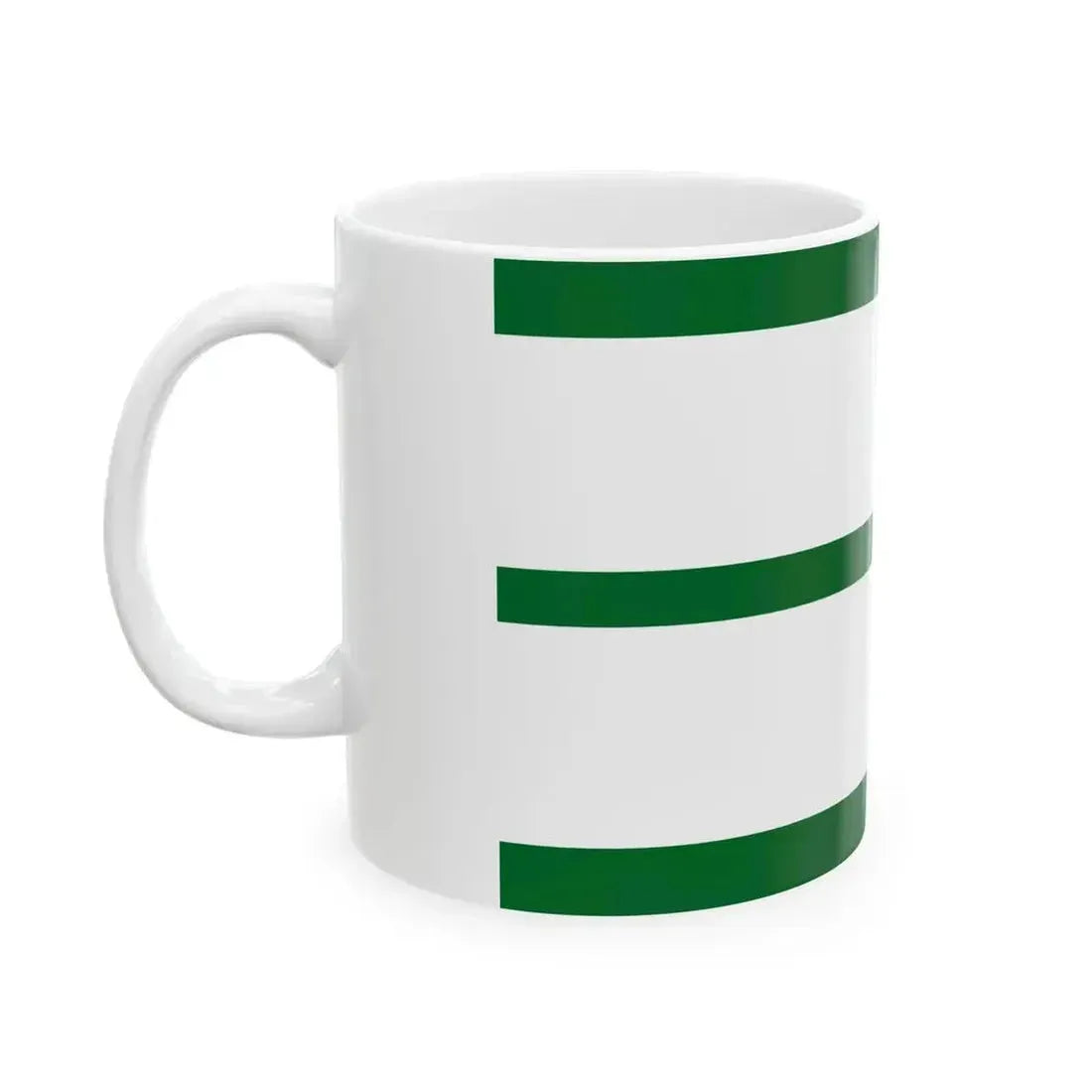 Air Force rank flag of Wing Commander of the Kingdom of Egypt (Egypt) White Coffee Mug - Go Mug Yourself