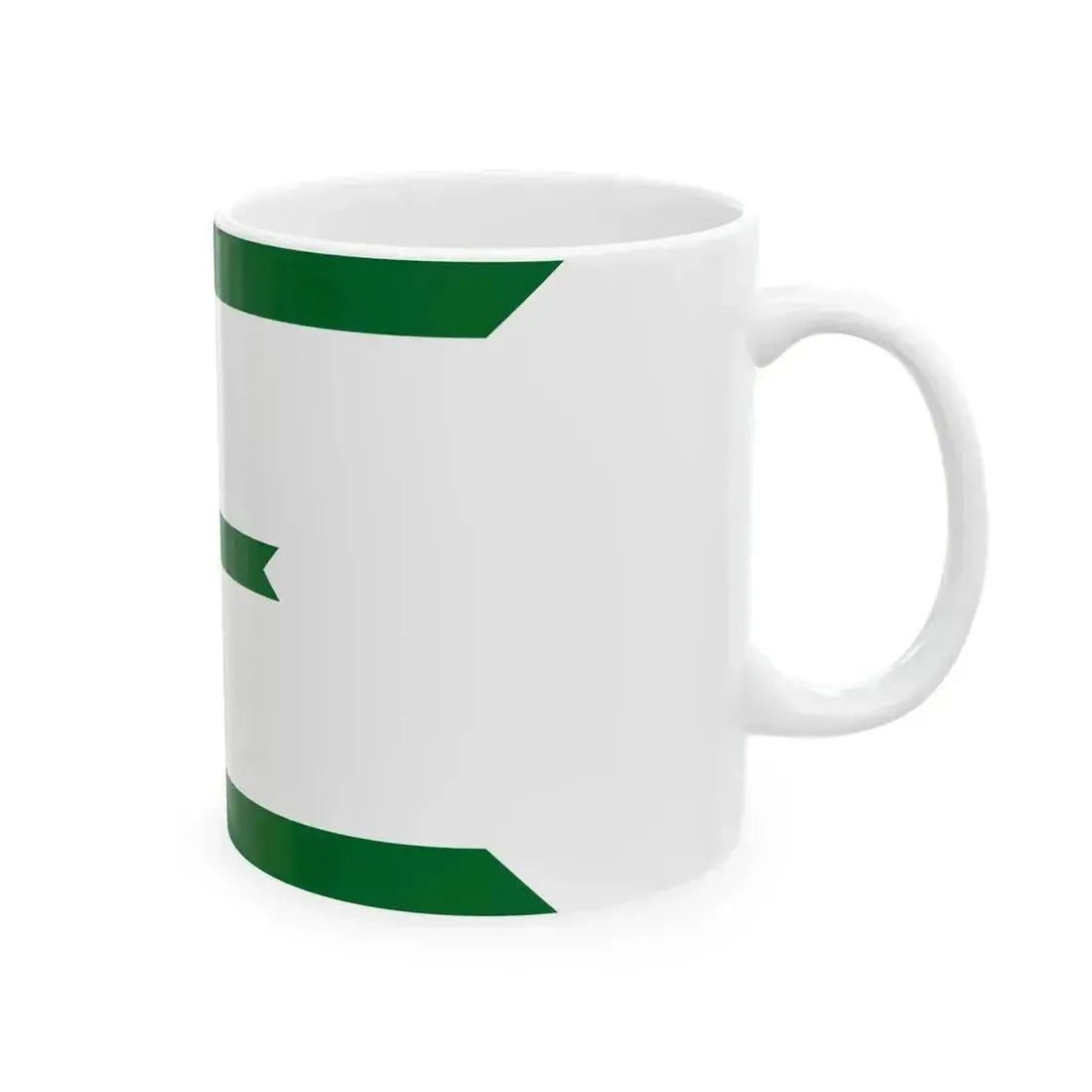 Air Force rank flag of Wing Commander of the Kingdom of Egypt (Egypt) White Coffee Mug - Go Mug Yourself