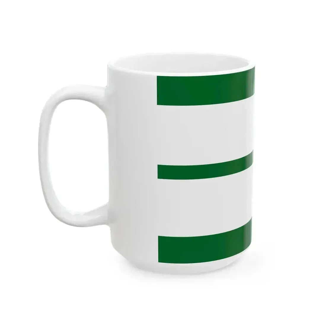 Air Force rank flag of Wing Commander of the Kingdom of Egypt (Egypt) White Coffee Mug - Go Mug Yourself