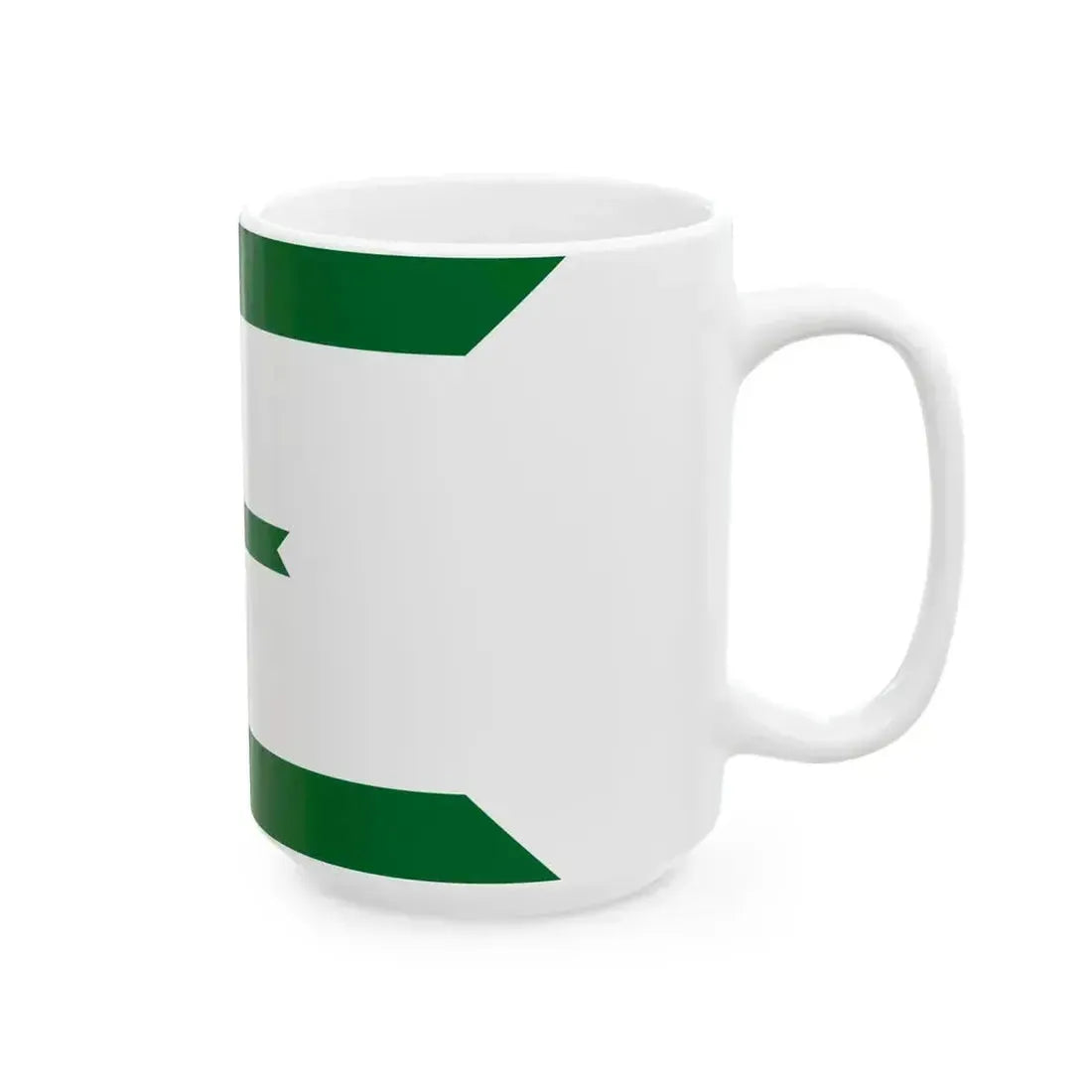 Air Force rank flag of Wing Commander of the Kingdom of Egypt (Egypt) White Coffee Mug - Go Mug Yourself