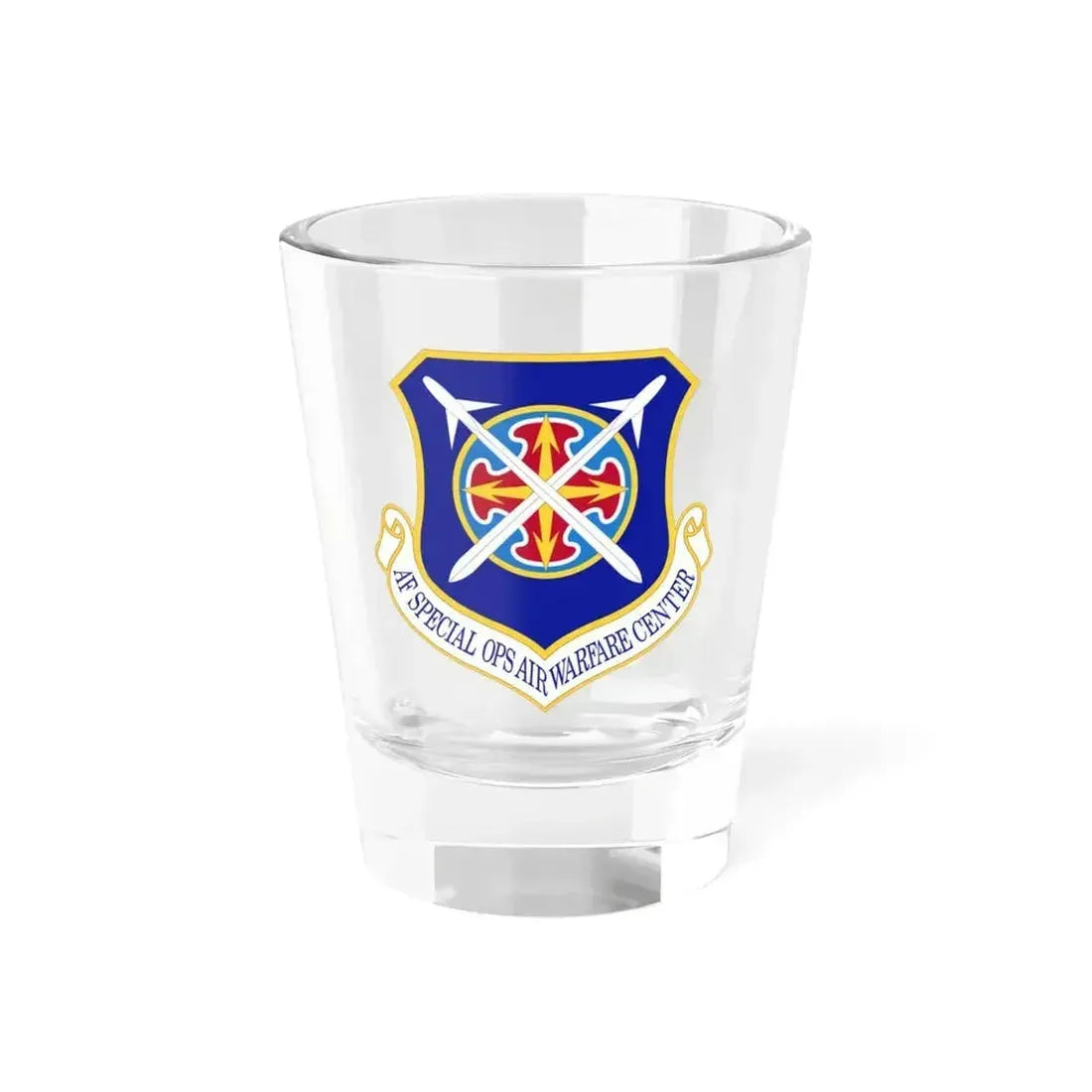 Air Force Special Operations Air Warfare Center (U.S. Air Force) Shot Glass 1.5oz 1.5oz - Go Mug Yourself