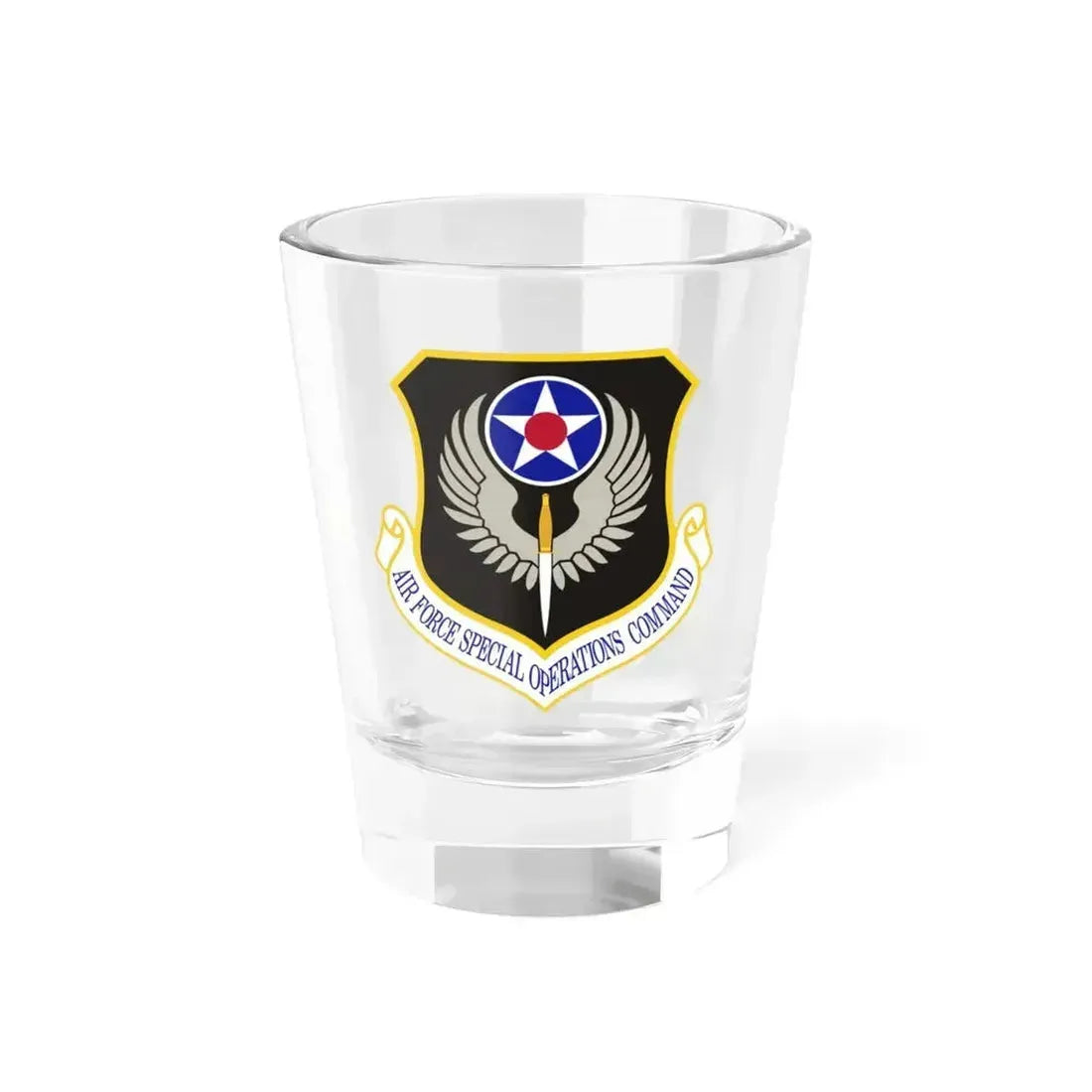 Air Force Special Operations Command (U.S. Air Force) Shot Glass 1.5oz 1.5oz - Go Mug Yourself