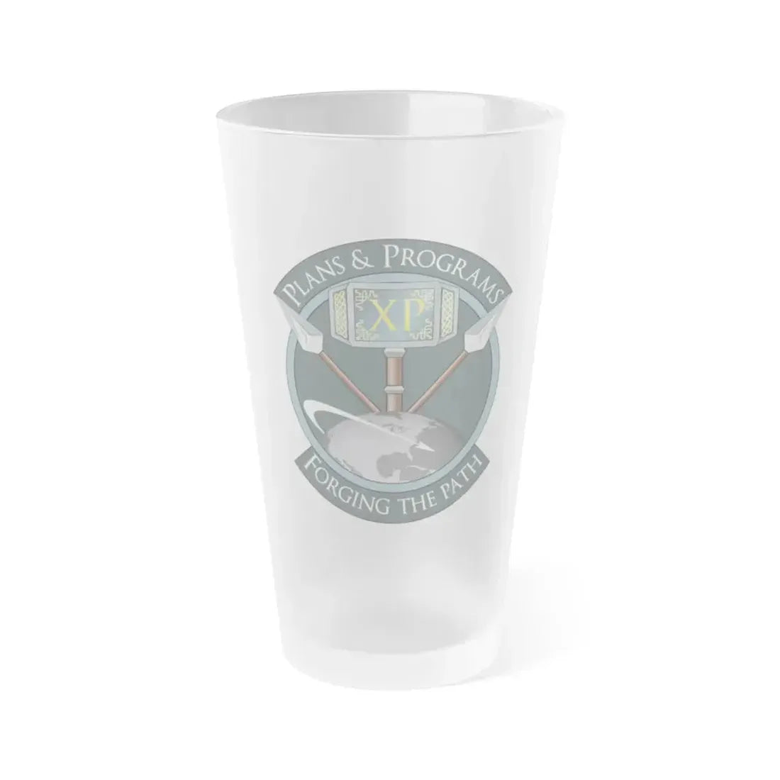 Air Force Technical Applications Center (U.S. Air Force) Frosted Pint Glass 16oz Default Title - Go Mug Yourself