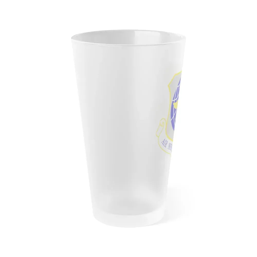 Air Mobility Command (U.S. Air Force) Frosted Pint Glass 16oz - Go Mug Yourself