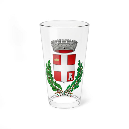 Airasca-Stemma (Italy) (Coat of Arms) Pint Glass 16oz 16oz - Go Mug Yourself