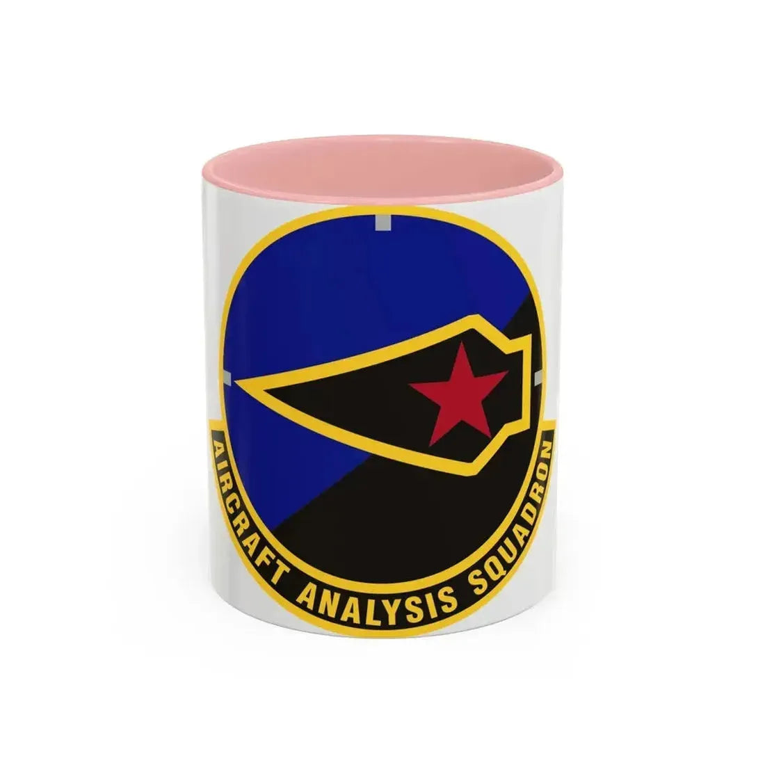 Aircraft Analysis Squadron (U.S. Air Force) Accent Coffee Mug 11oz Pink - Go Mug Yourself
