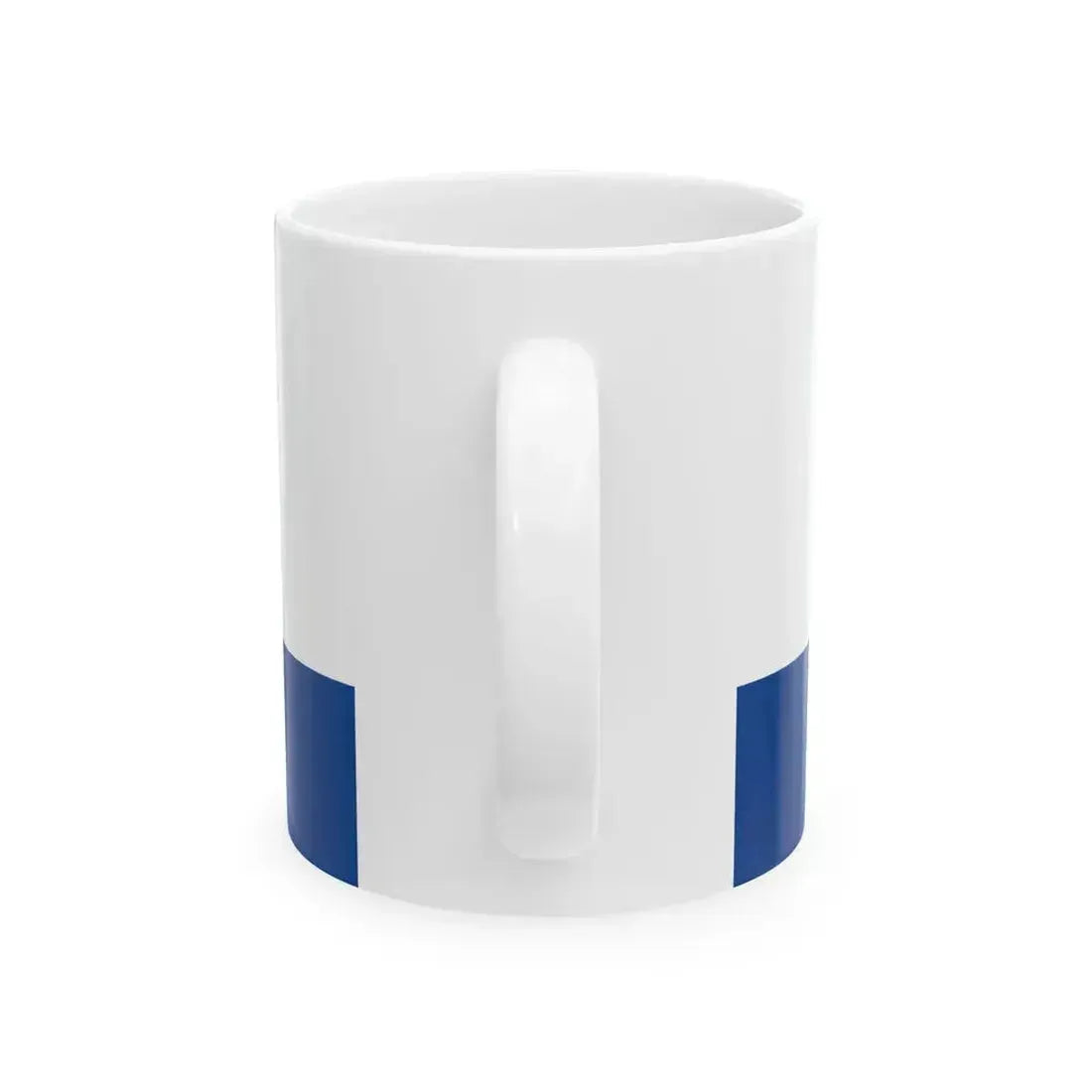 Aizkraukle flag (Latvia) White Coffee Mug - Go Mug Yourself