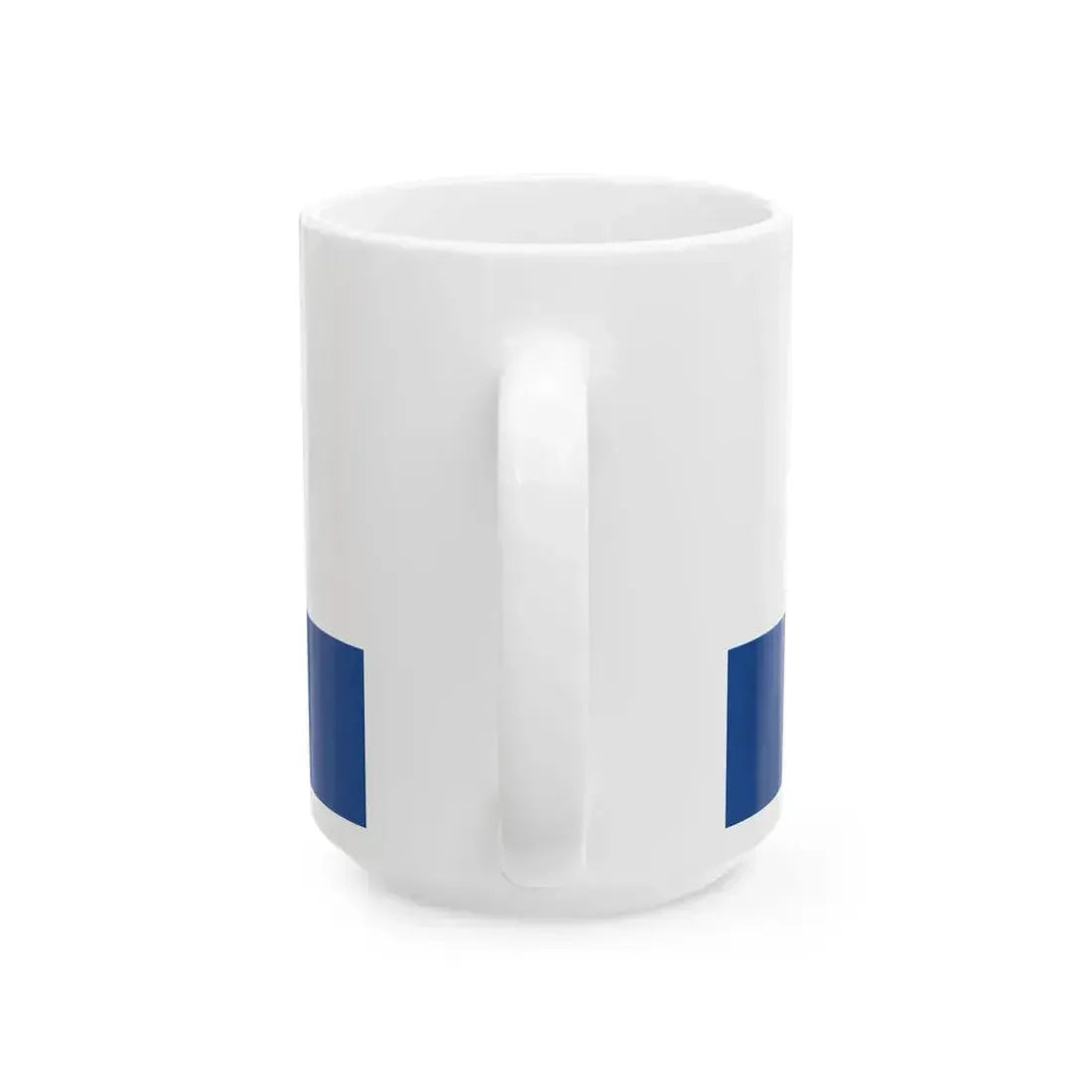 Aizkraukle flag (Latvia) White Coffee Mug - Go Mug Yourself