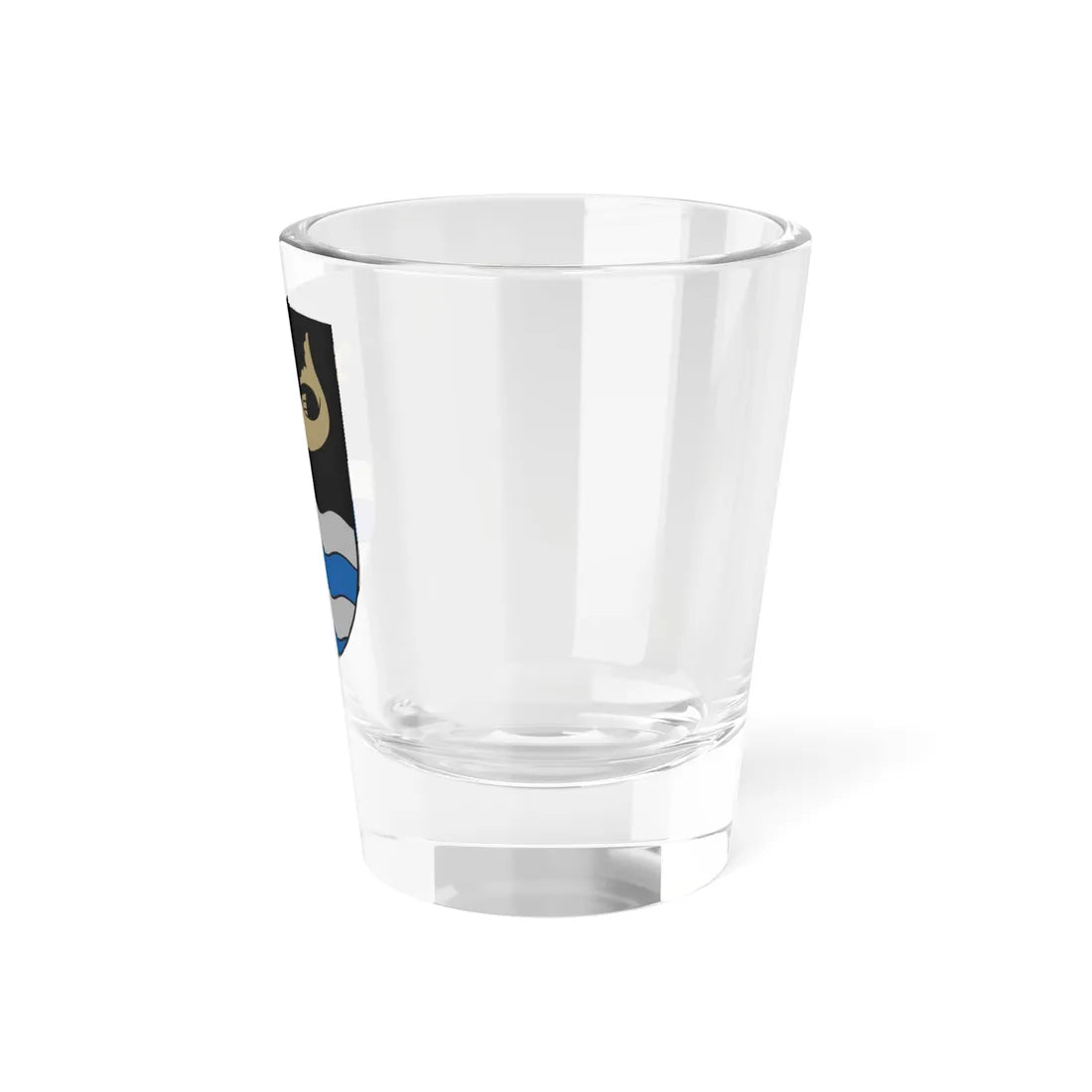 Aizputes apriņķa ģerbonis (Latvia) (Coat of Arms) Shot Glass 1.5oz - Go Mug Yourself