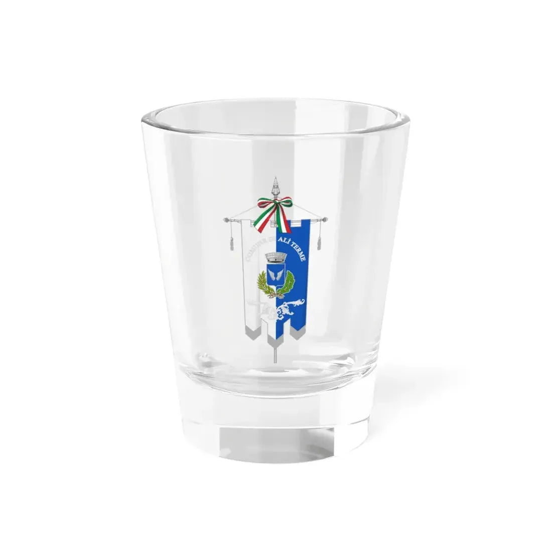 Alì Terme-Gonfalone (Italy) Shot Glass 1.5oz 1.5oz - Go Mug Yourself