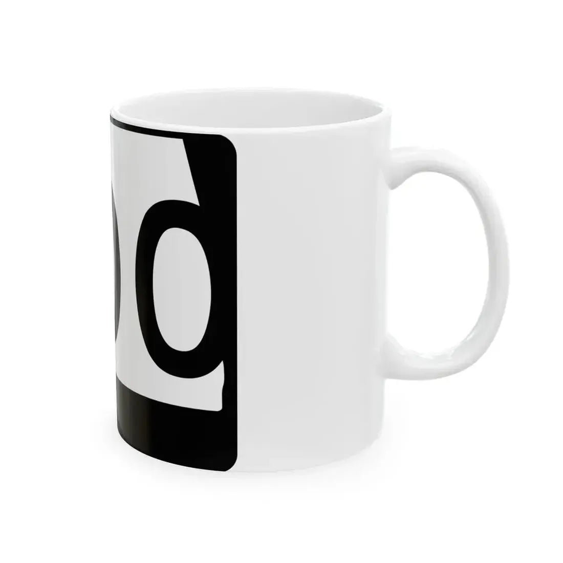 Alabama 000 Template (Alabama) (Road Sign) White Coffee Mug - Go Mug Yourself