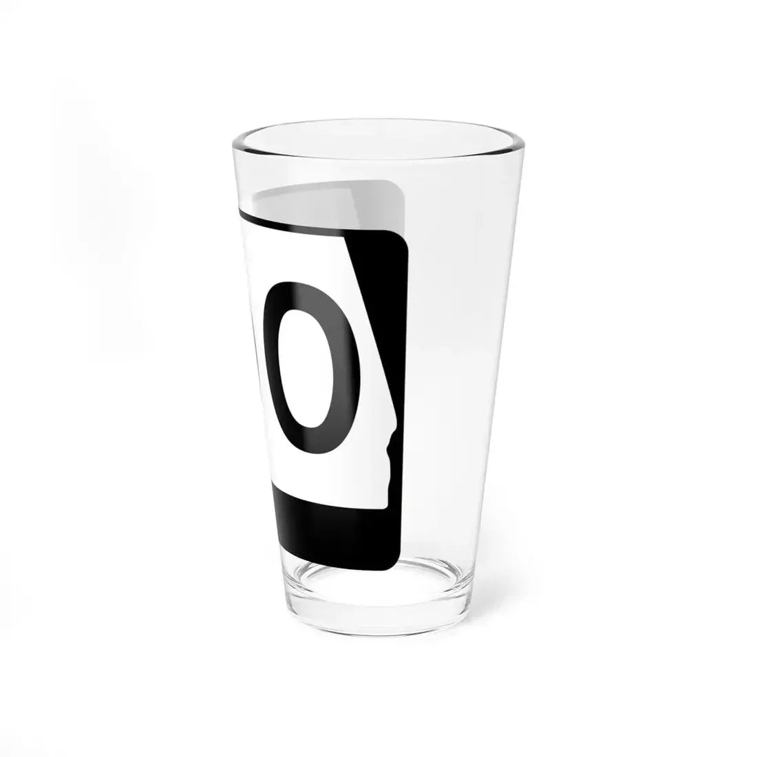 Alabama 100 (Alabama) (Road Sign) Pint Glss 16oz - Go Mug Yourself