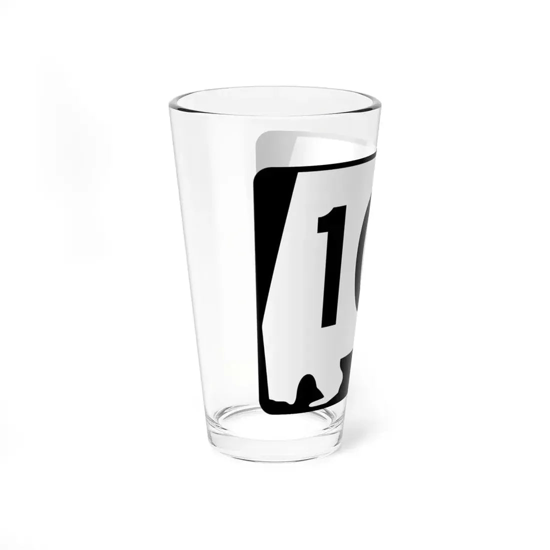 Alabama 101 (Alabama) (Road Sign) Pint Glss 16oz - Go Mug Yourself