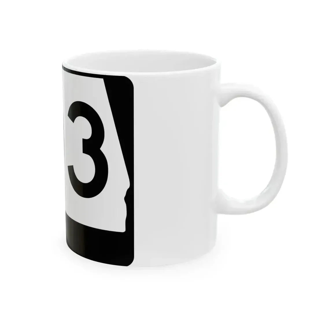 Alabama 103 (Alabama) (Road Sign) White Coffee Mug - Go Mug Yourself