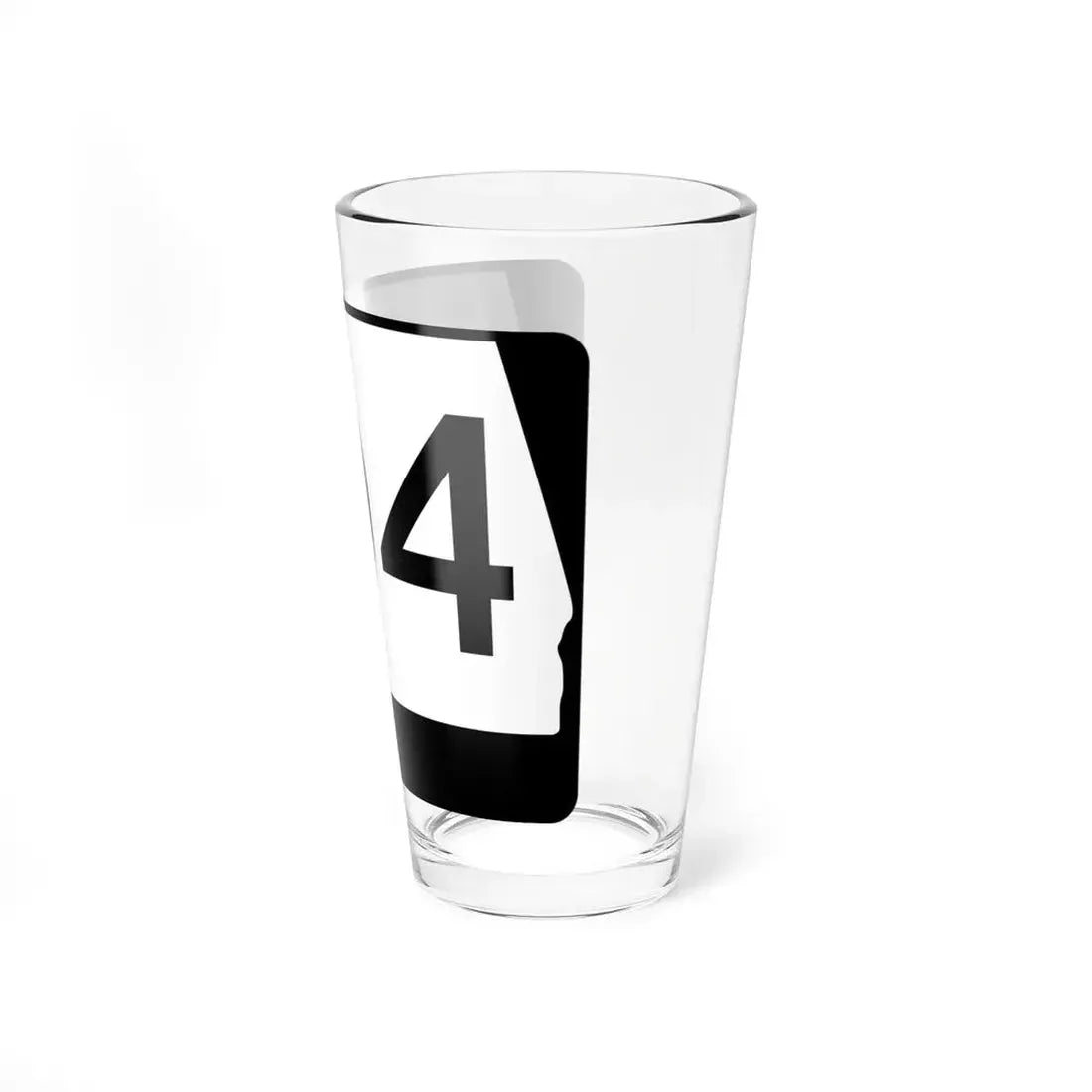 Alabama 104 (Alabama) (Road Sign) Pint Glss 16oz - Go Mug Yourself