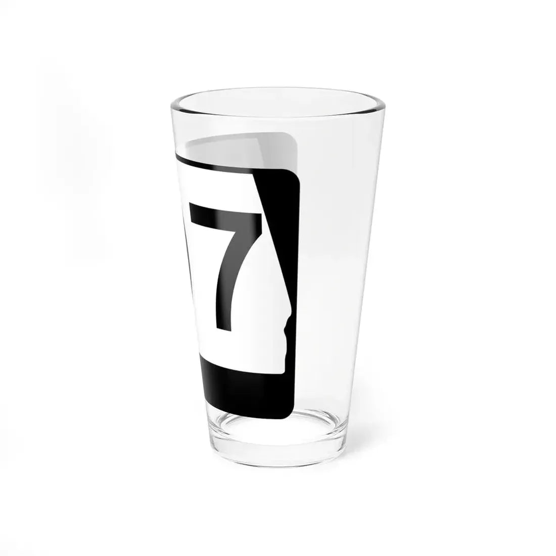Alabama 107 (Alabama) (Road Sign) Pint Glss 16oz - Go Mug Yourself