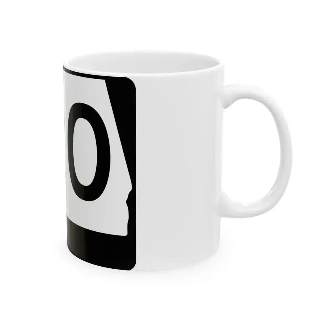 Alabama 120 (Alabama) (Road Sign) White Coffee Mug - Go Mug Yourself