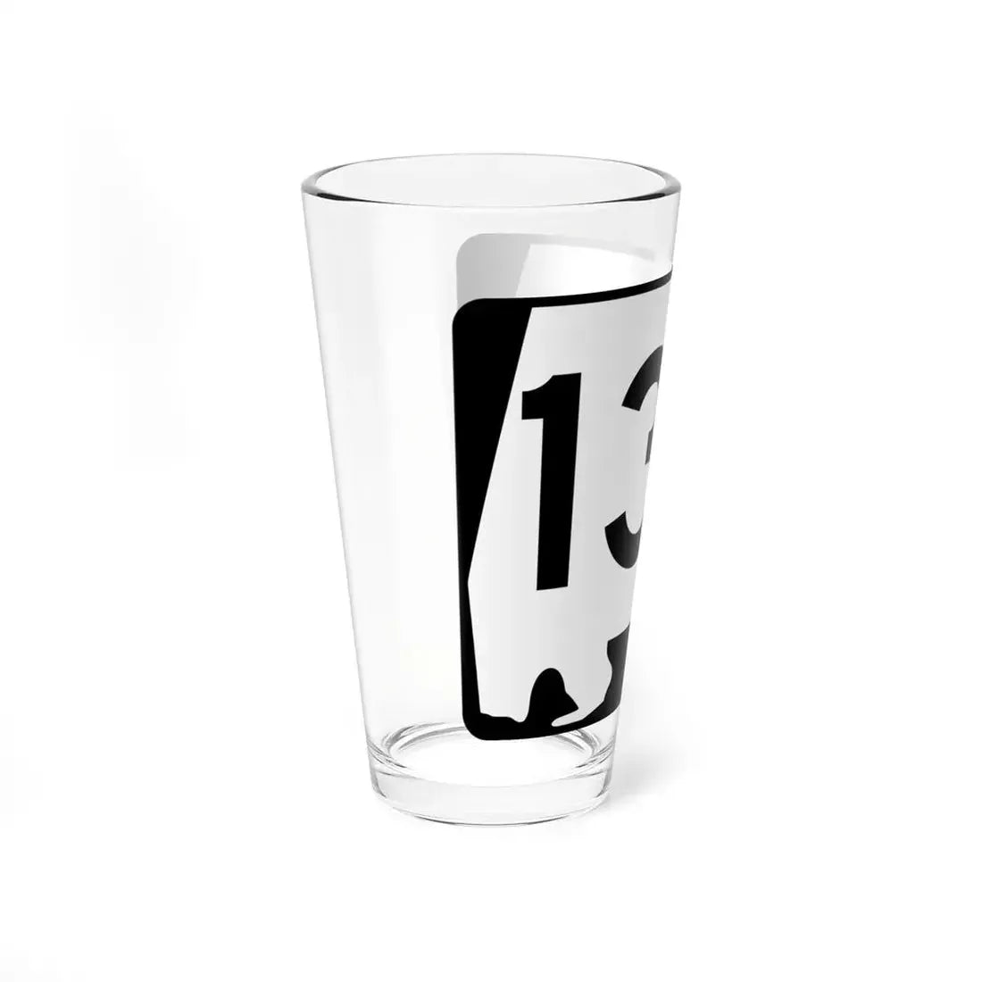 Alabama 130 (Alabama) (Road Sign) Pint Glss 16oz - Go Mug Yourself