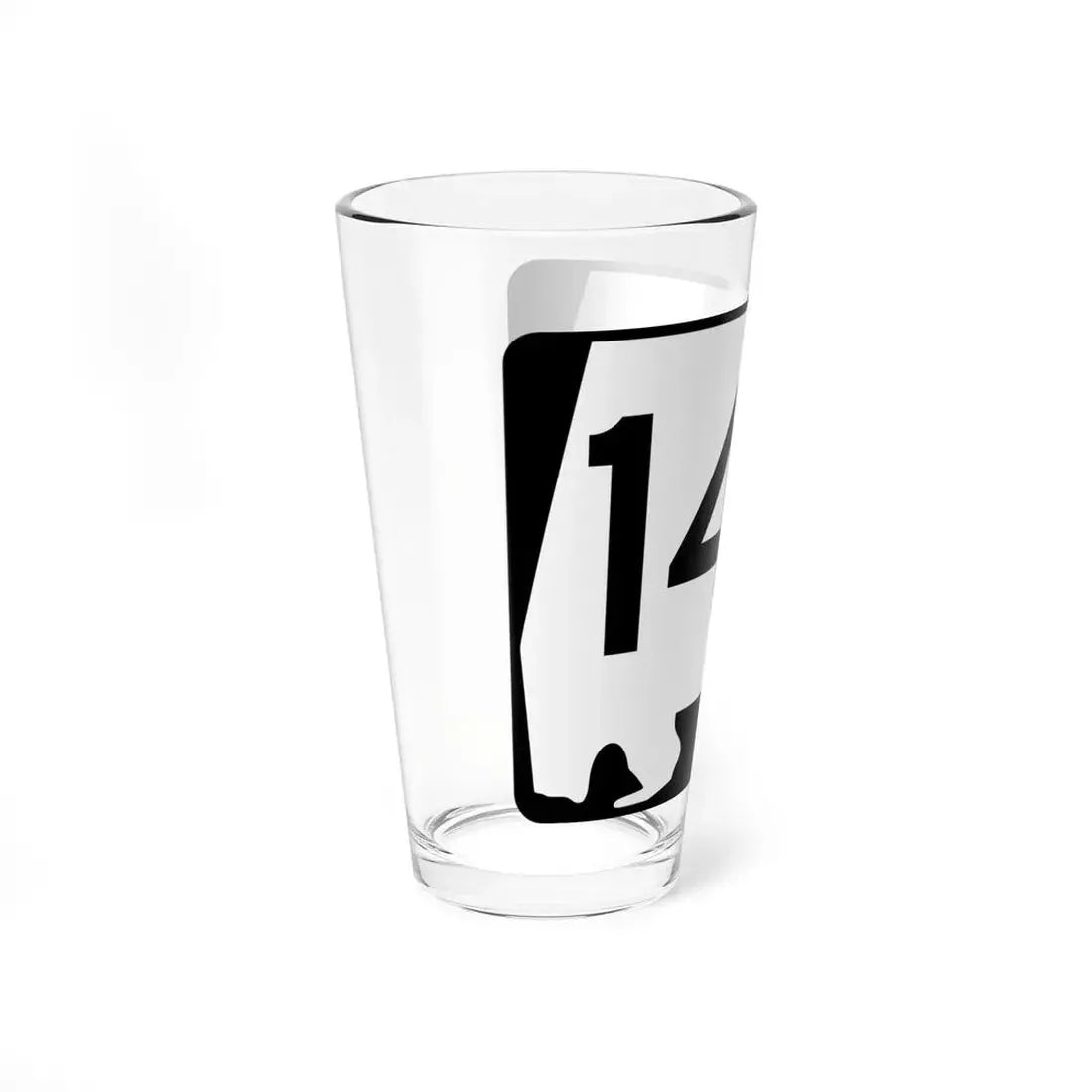 Alabama 147 (Alabama) (Road Sign) Pint Glss 16oz - Go Mug Yourself
