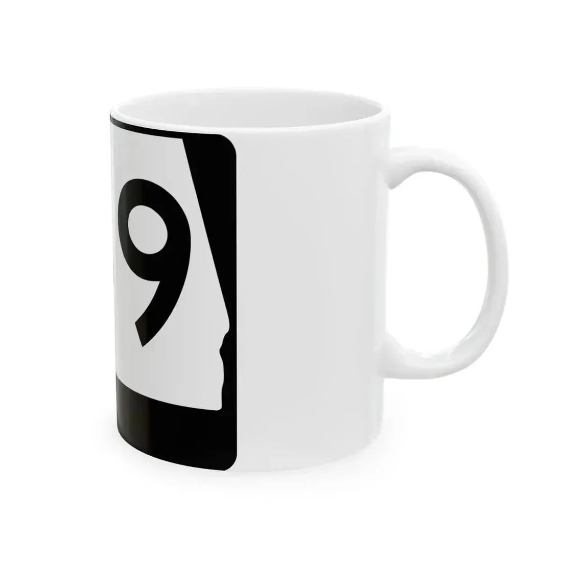 Alabama 149 (Alabama) (Road Sign) White Coffee Mug - Go Mug Yourself