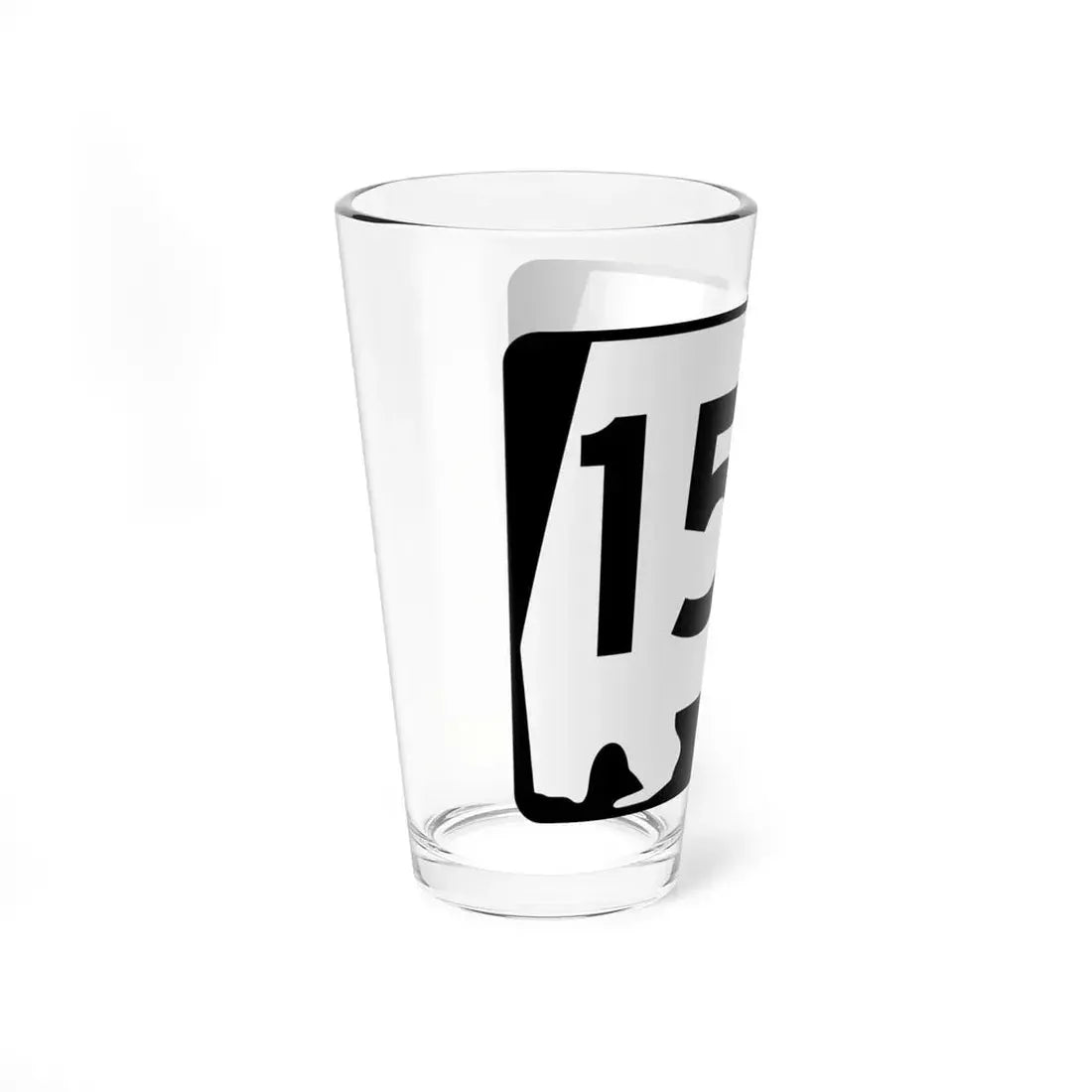 Alabama 154 (Alabama) (Road Sign) Pint Glss 16oz - Go Mug Yourself