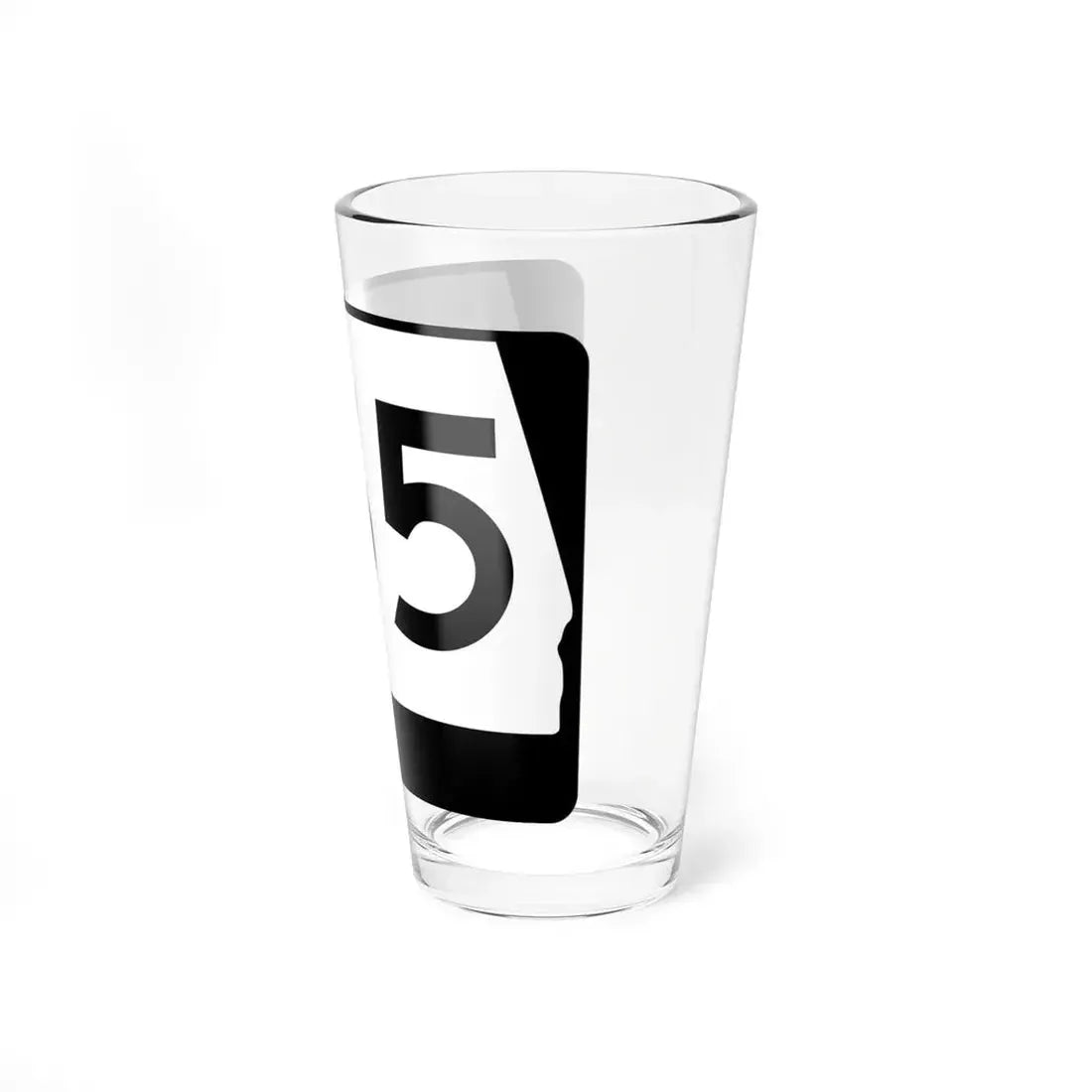 Alabama 155 (Alabama) (Road Sign) Pint Glss 16oz - Go Mug Yourself