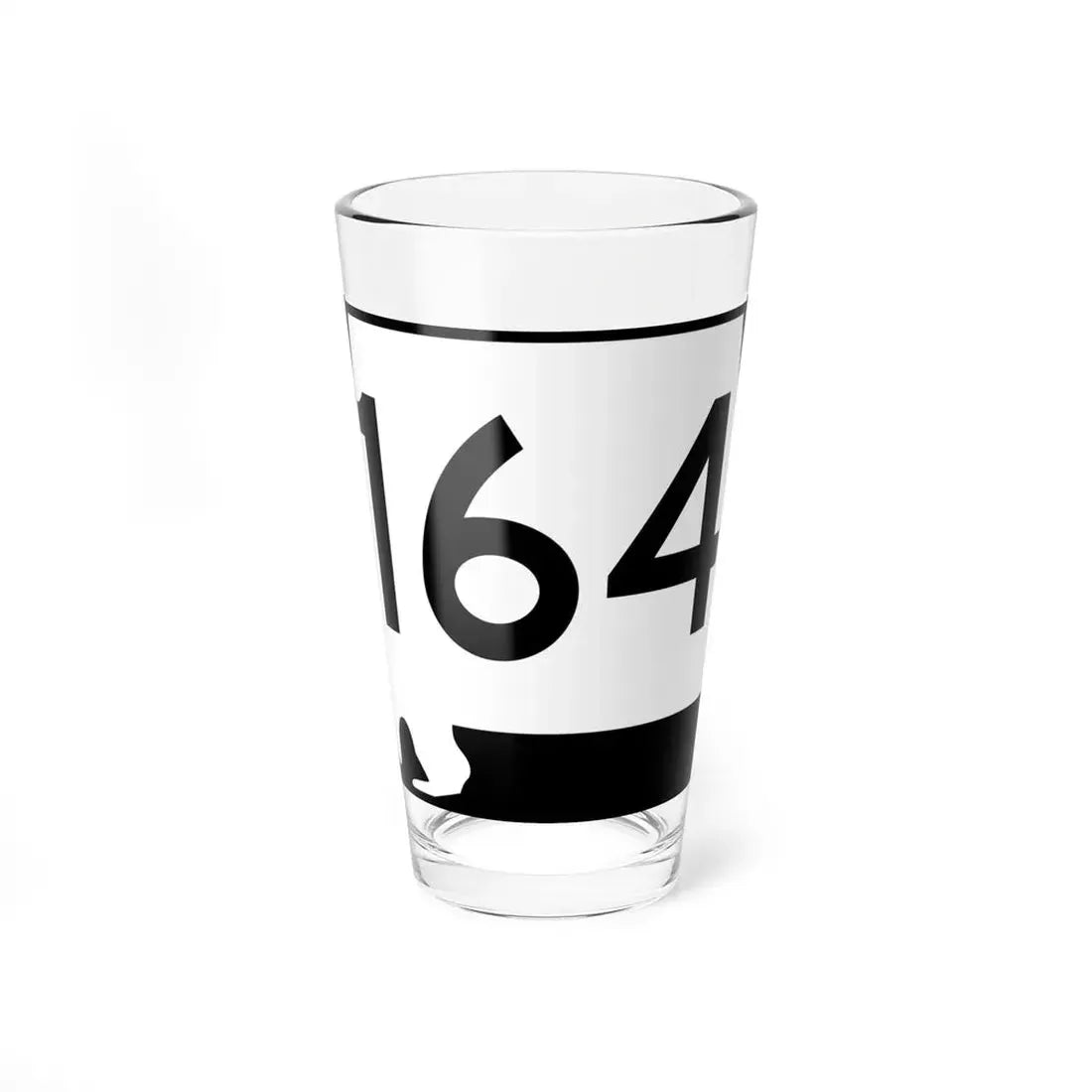 Alabama 164 (Alabama) (Road Sign) Pint Glss 16oz 16oz - Go Mug Yourself