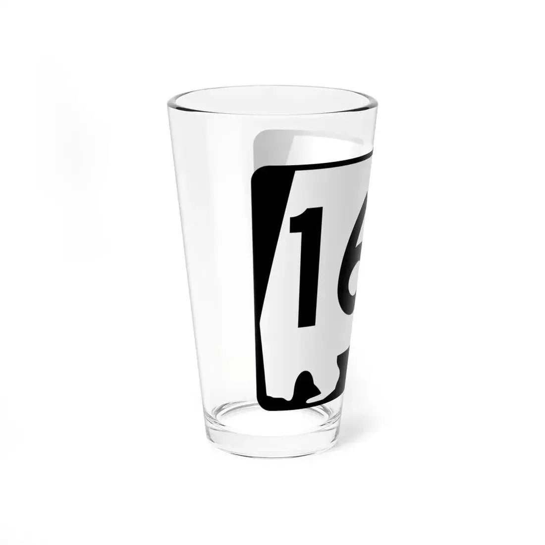 Alabama 164 (Alabama) (Road Sign) Pint Glss 16oz - Go Mug Yourself