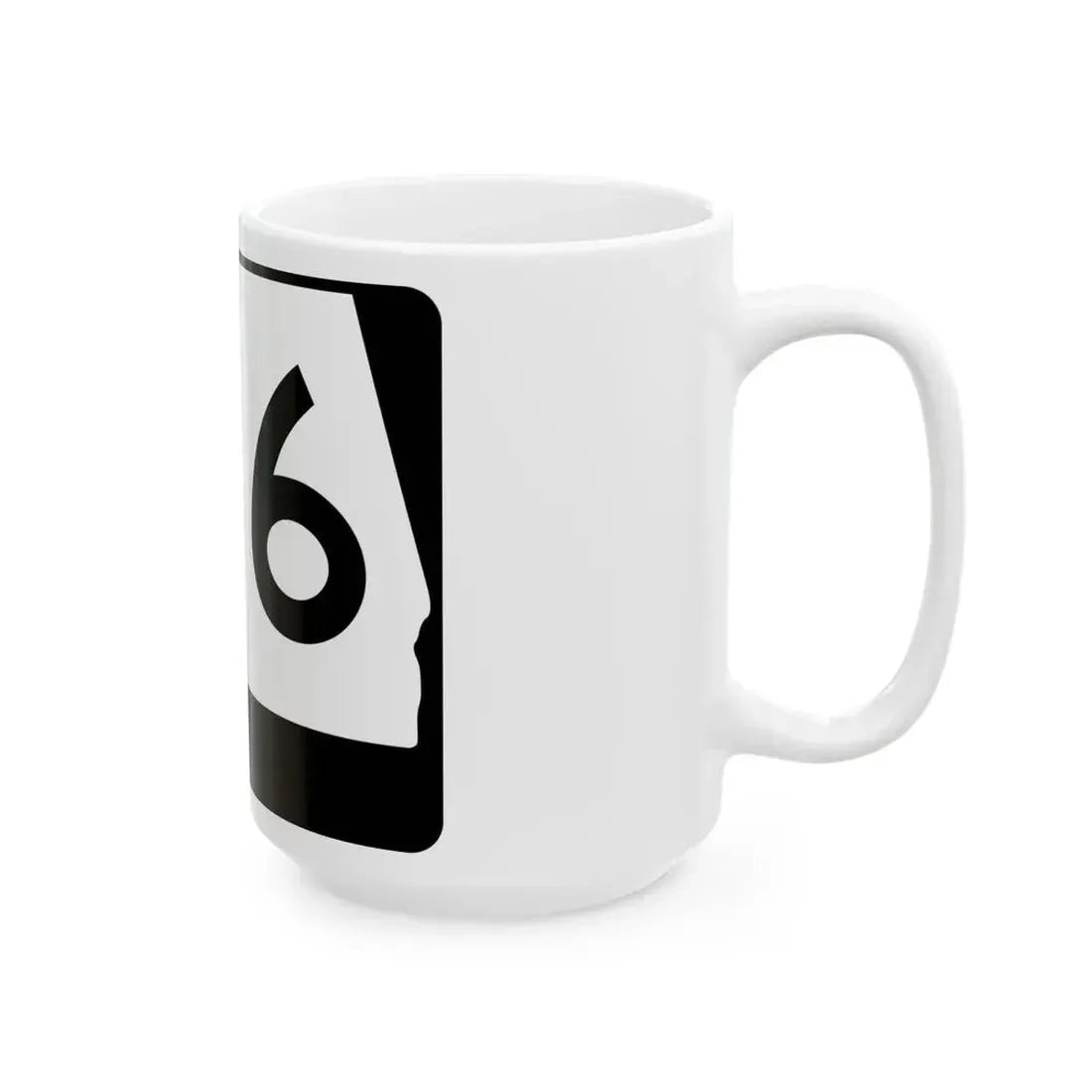 Alabama 166 (Alabama) (Road Sign) White Coffee Mug - Go Mug Yourself