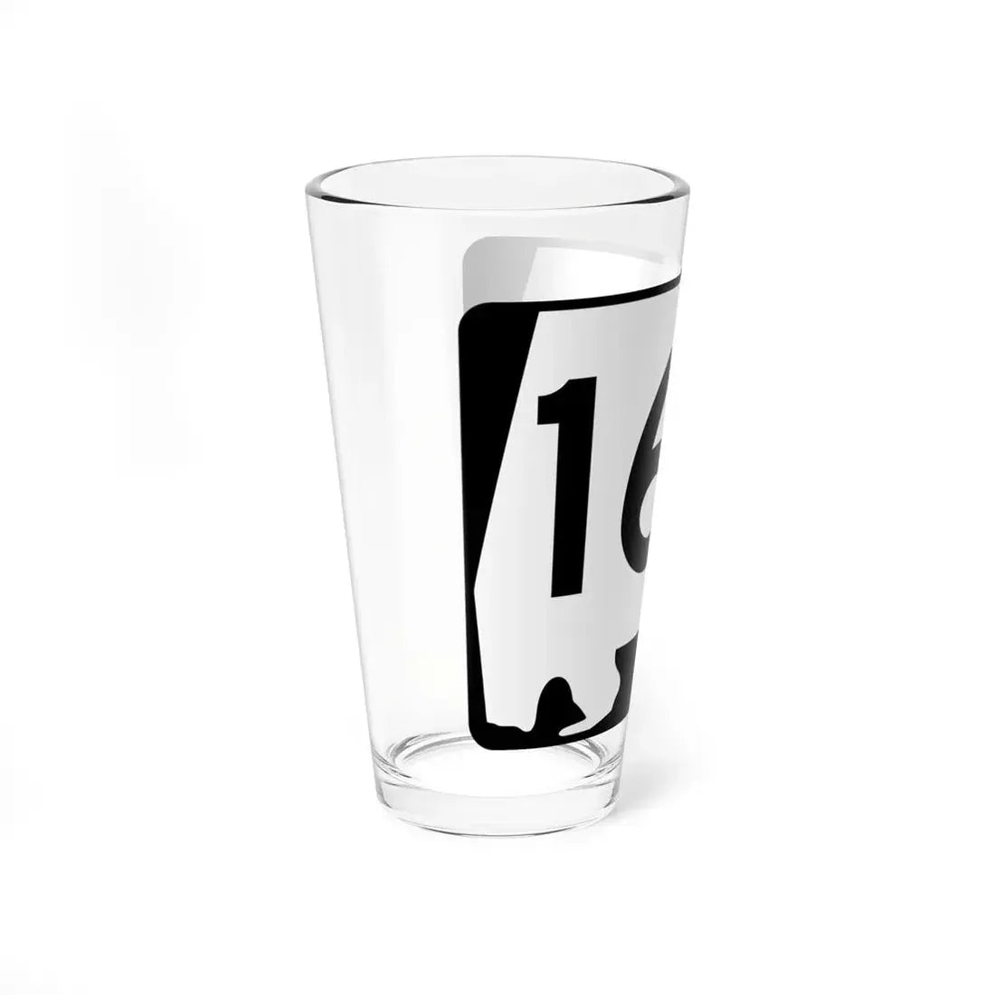 Alabama 167 (Alabama) (Road Sign) Pint Glss 16oz - Go Mug Yourself