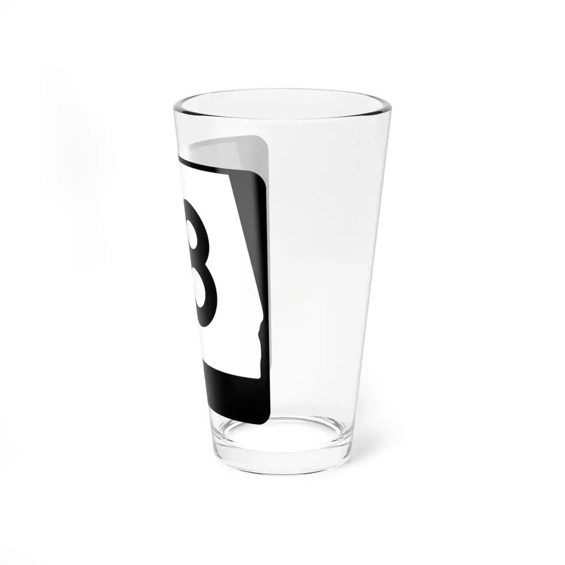Alabama 18 (Alabama) (Road Sign) Pint Glss 16oz - Go Mug Yourself