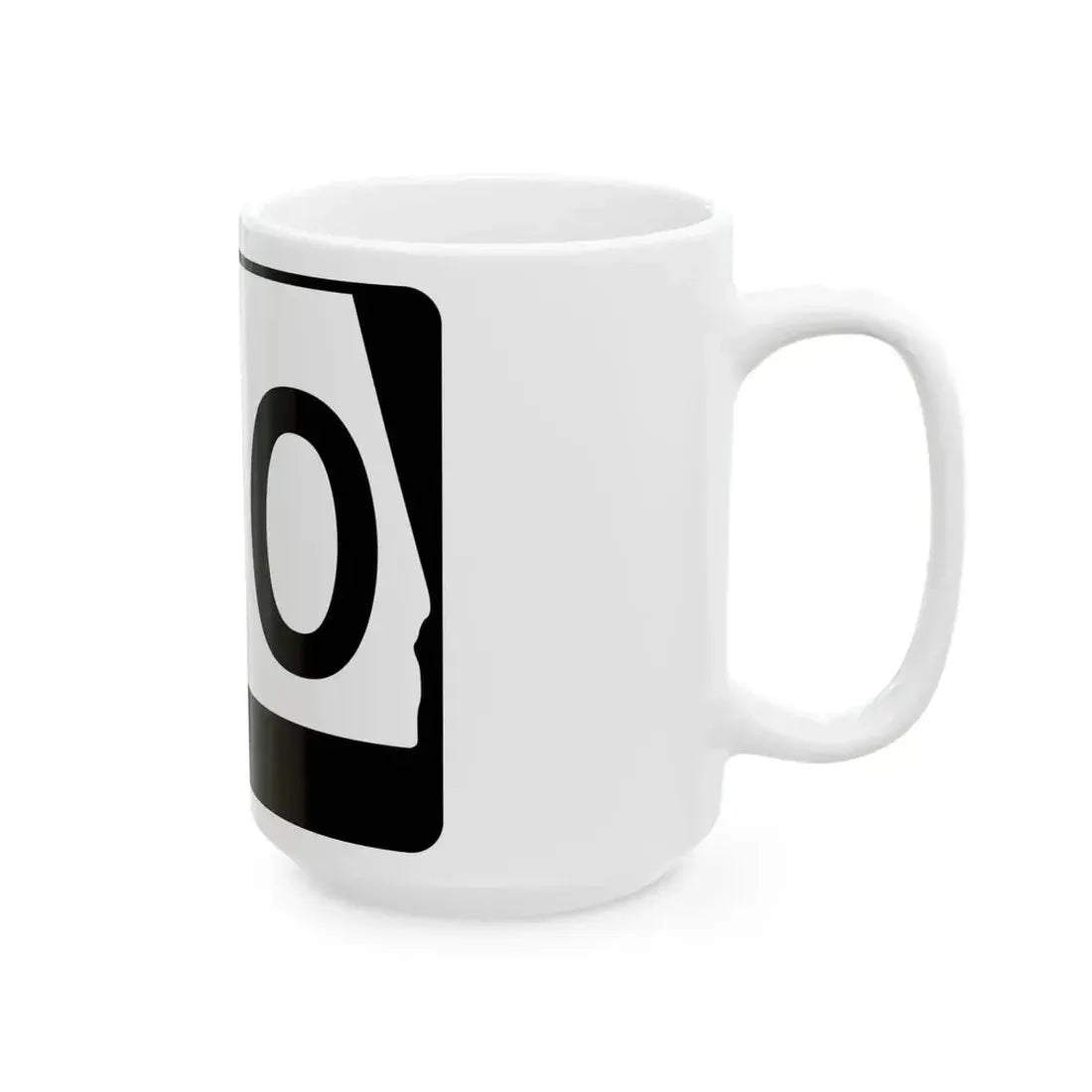Alabama 190 (Alabama) (Road Sign) White Coffee Mug - Go Mug Yourself