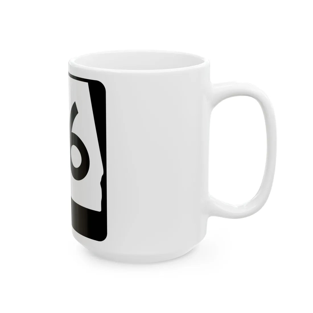 Alabama 26 (Alabama) (Road Sign) White Coffee Mug - Go Mug Yourself
